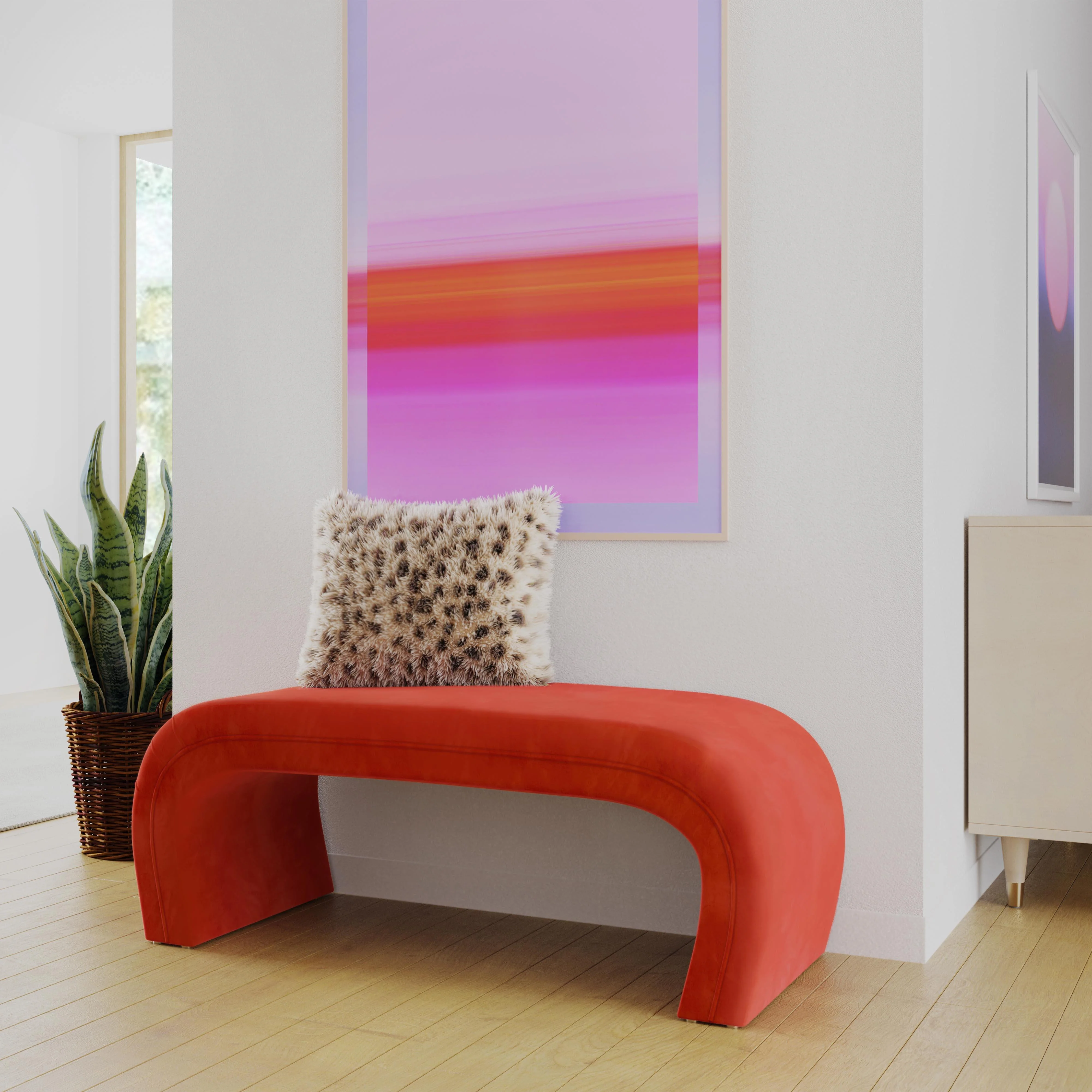 Kenya Velvet Bench - Image 31