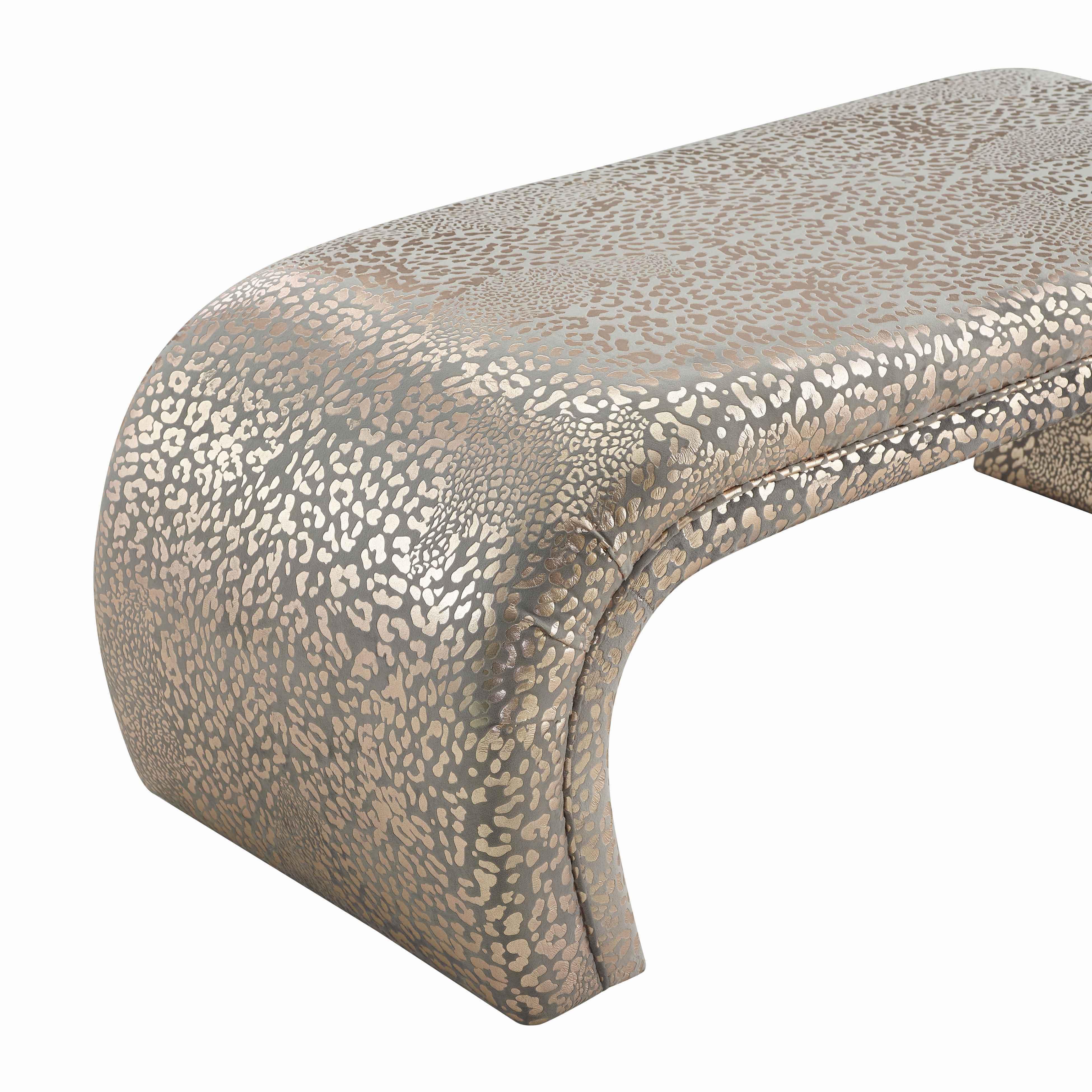 Kenya Velvet Bench - Image 5