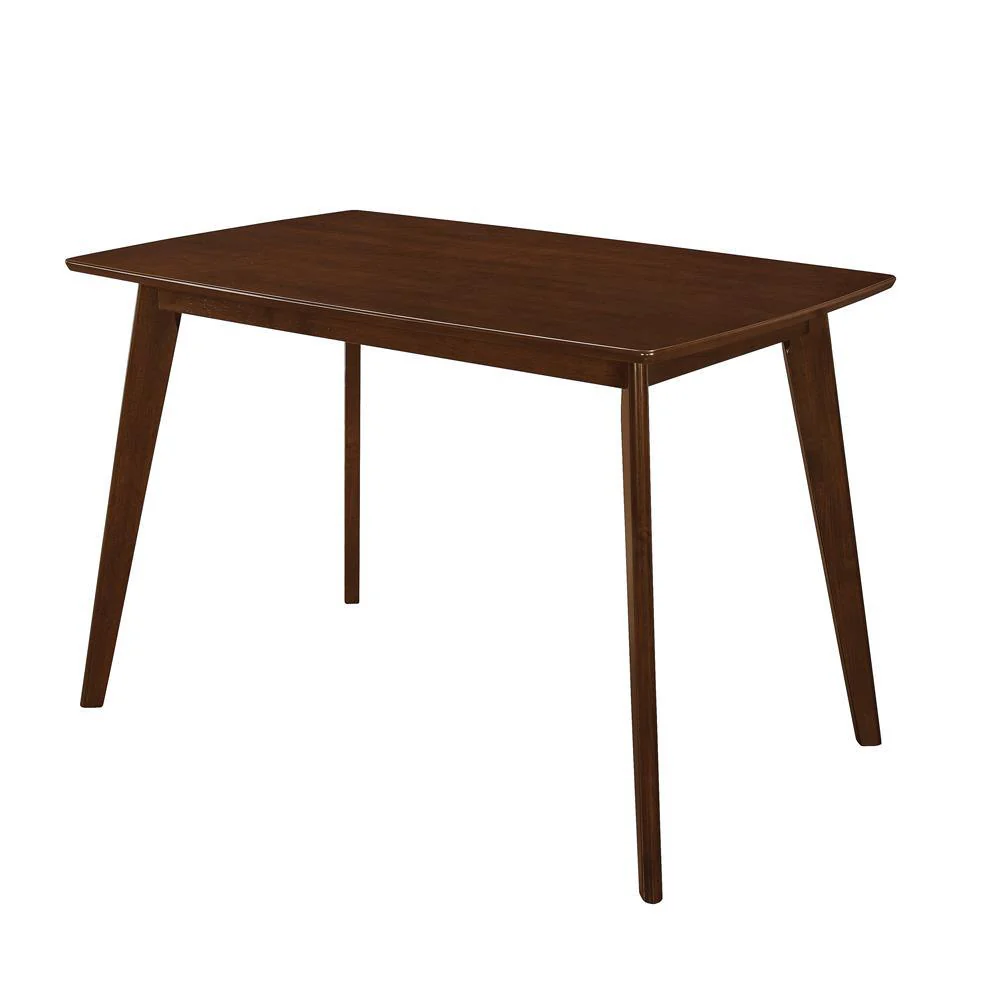 Kersey Chestnut Dining Table with Angled Legs - Image 2