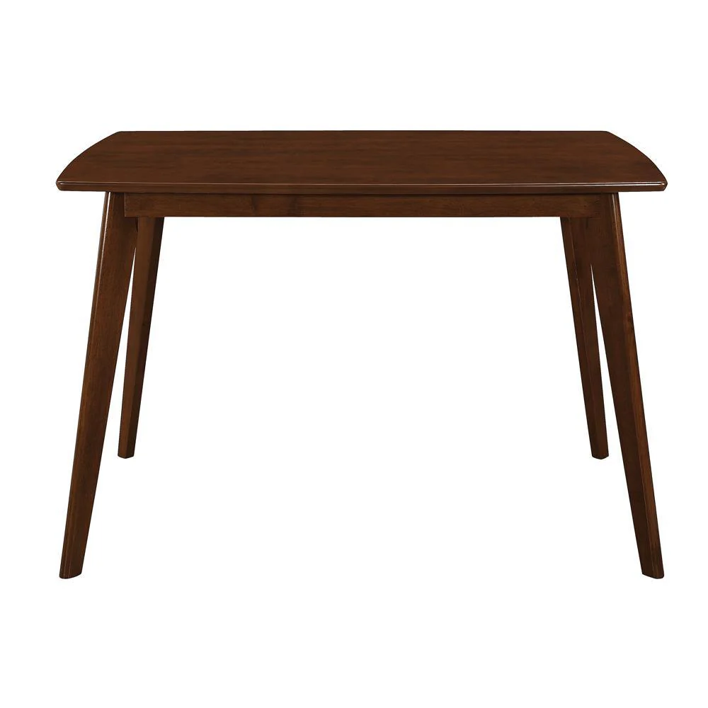 Kersey Chestnut Dining Table with Angled Legs - Image 3