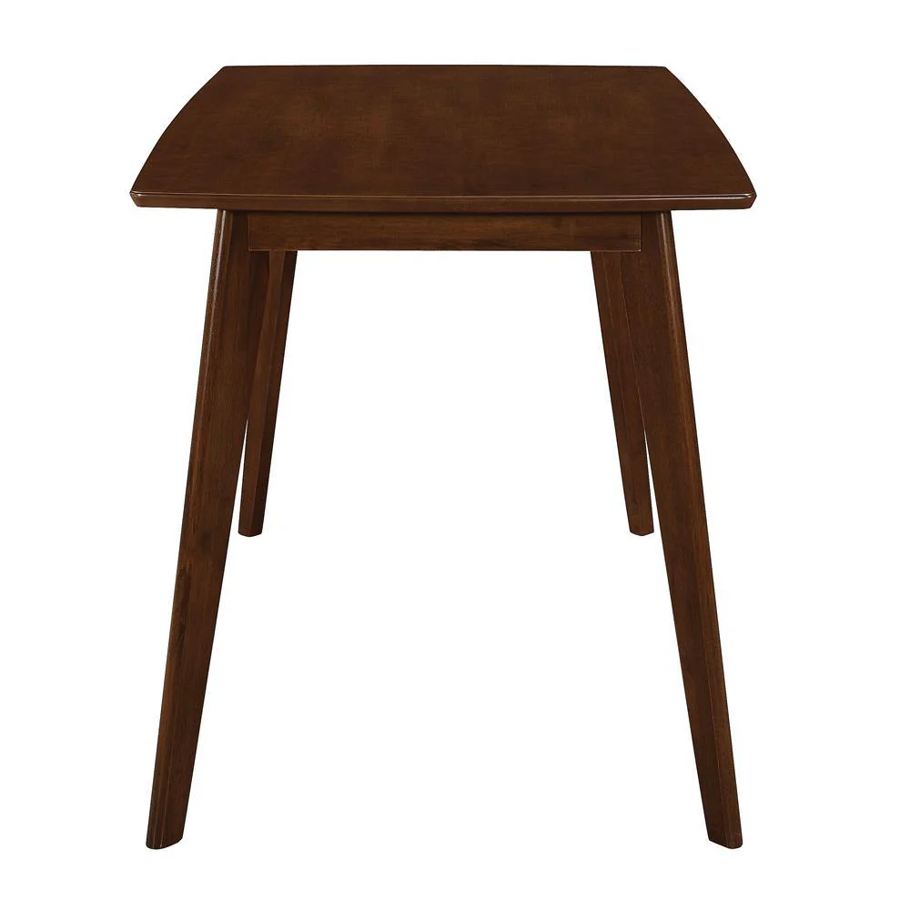Kersey Chestnut Dining Table with Angled Legs - Image 4