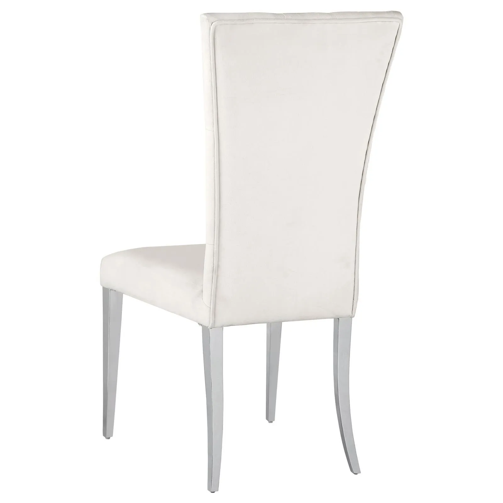 Kerwin White/Chrome 7-Piece Dining Set - Image 5