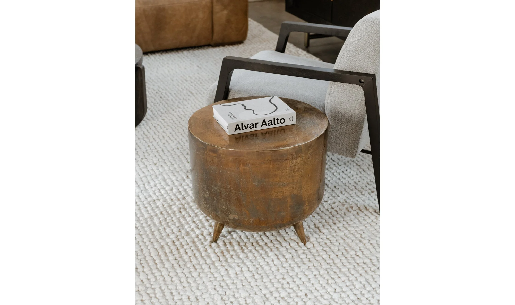 Kettel Accent Table Brass - Image 6