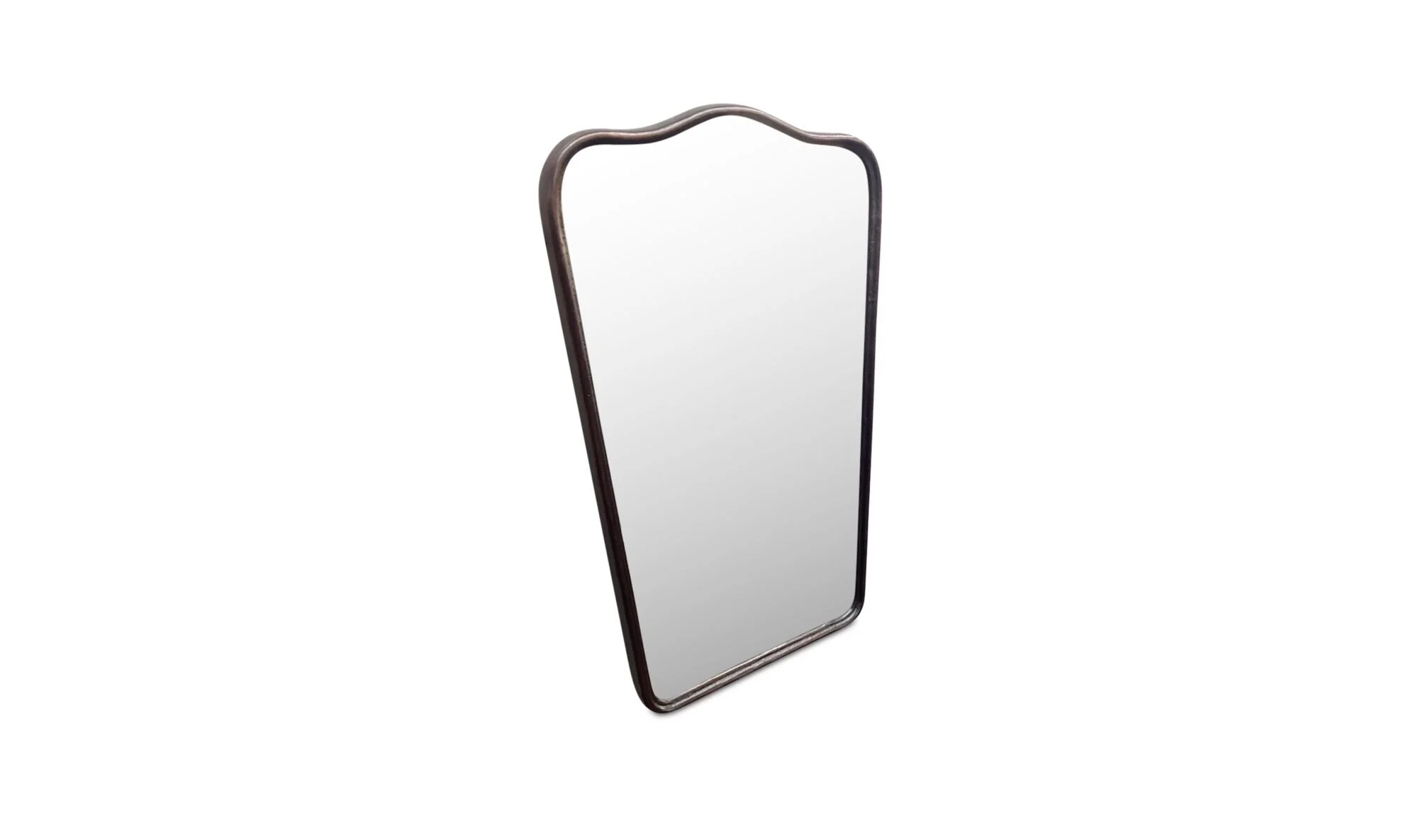 Keyes Mirror Blackened Bronze Cast Aluminum - Image 3