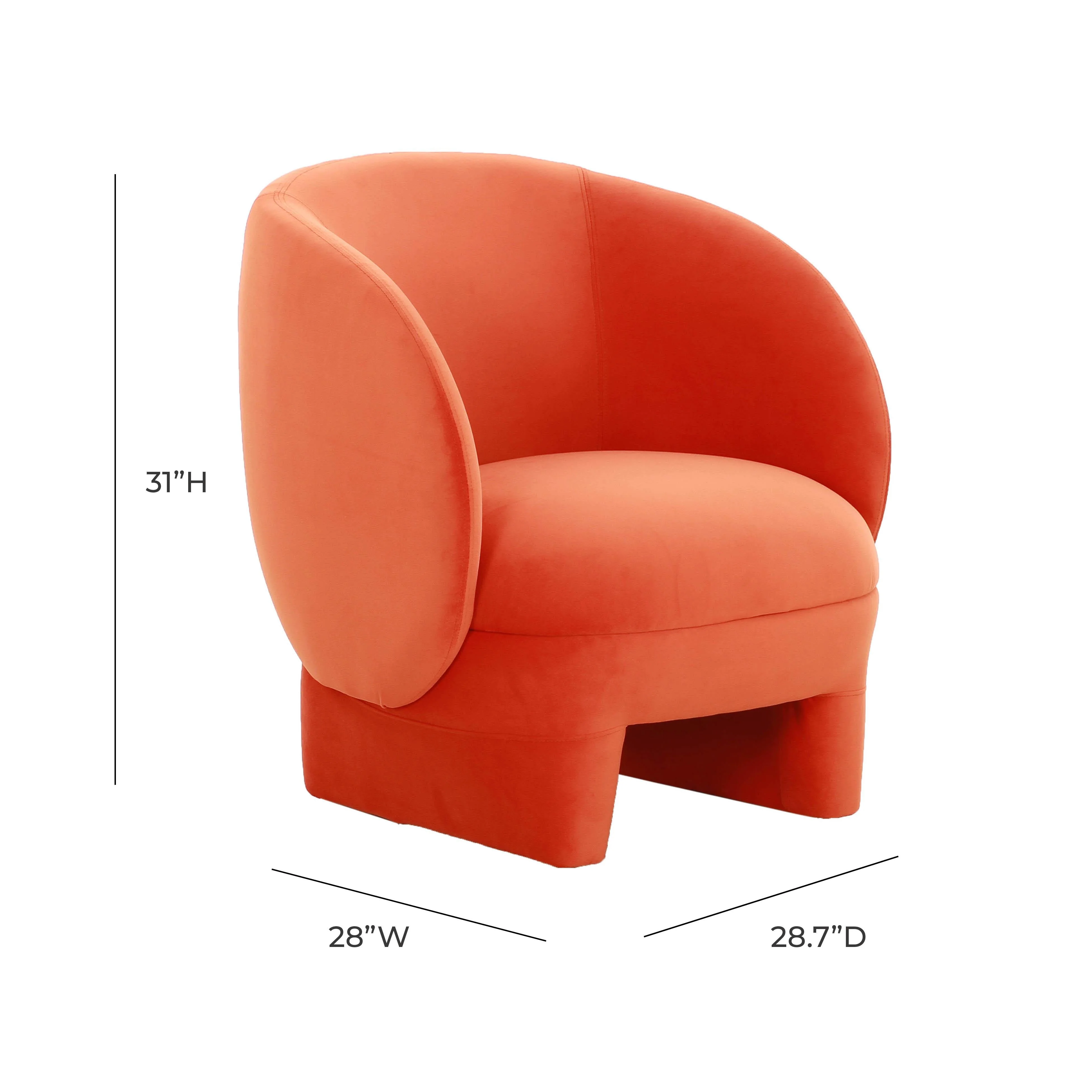 Kiki Velvet Accent Chair - Image 12