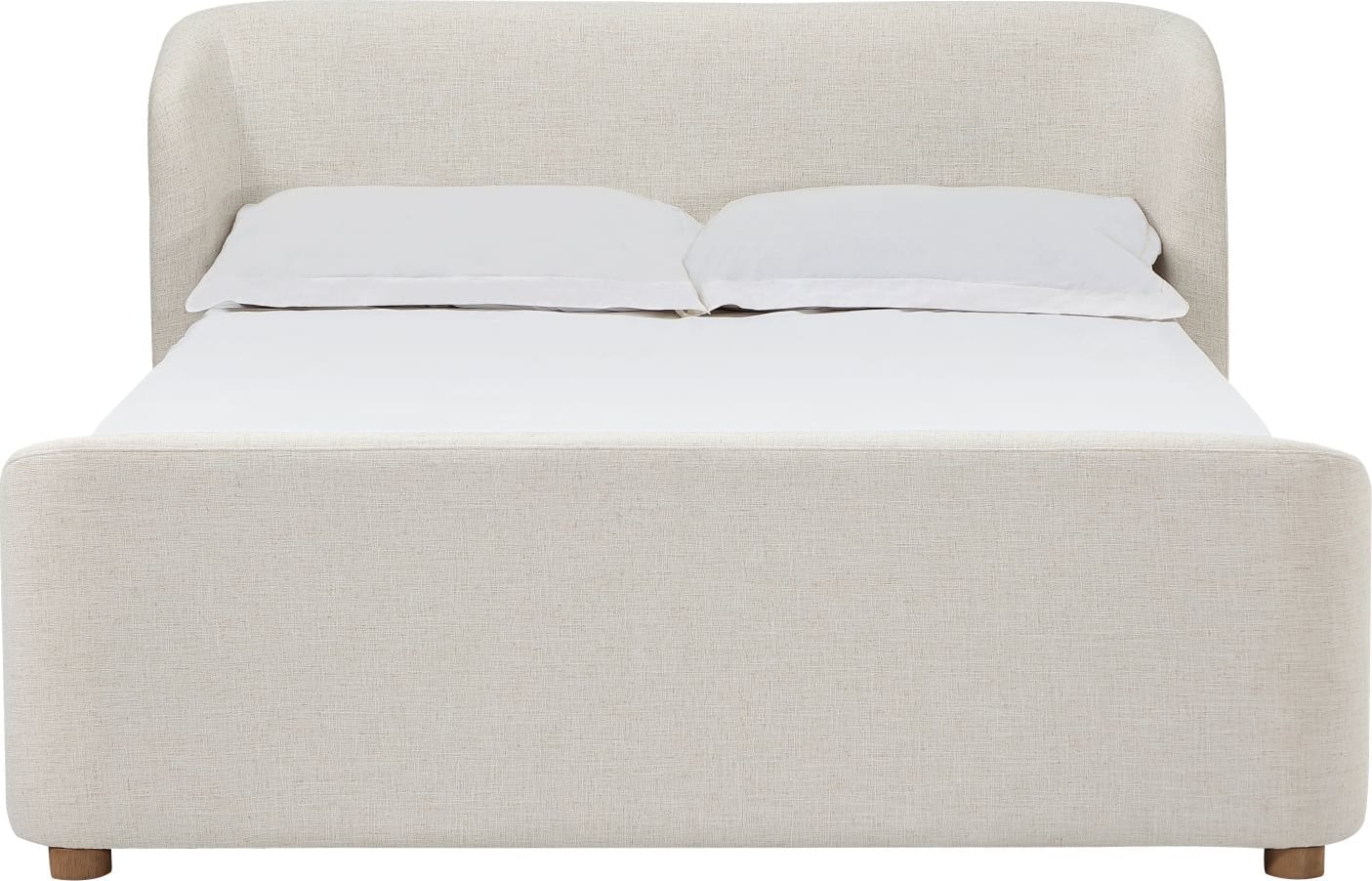 Kiki Whipped Honey Upholstered California King Bed - Image 2