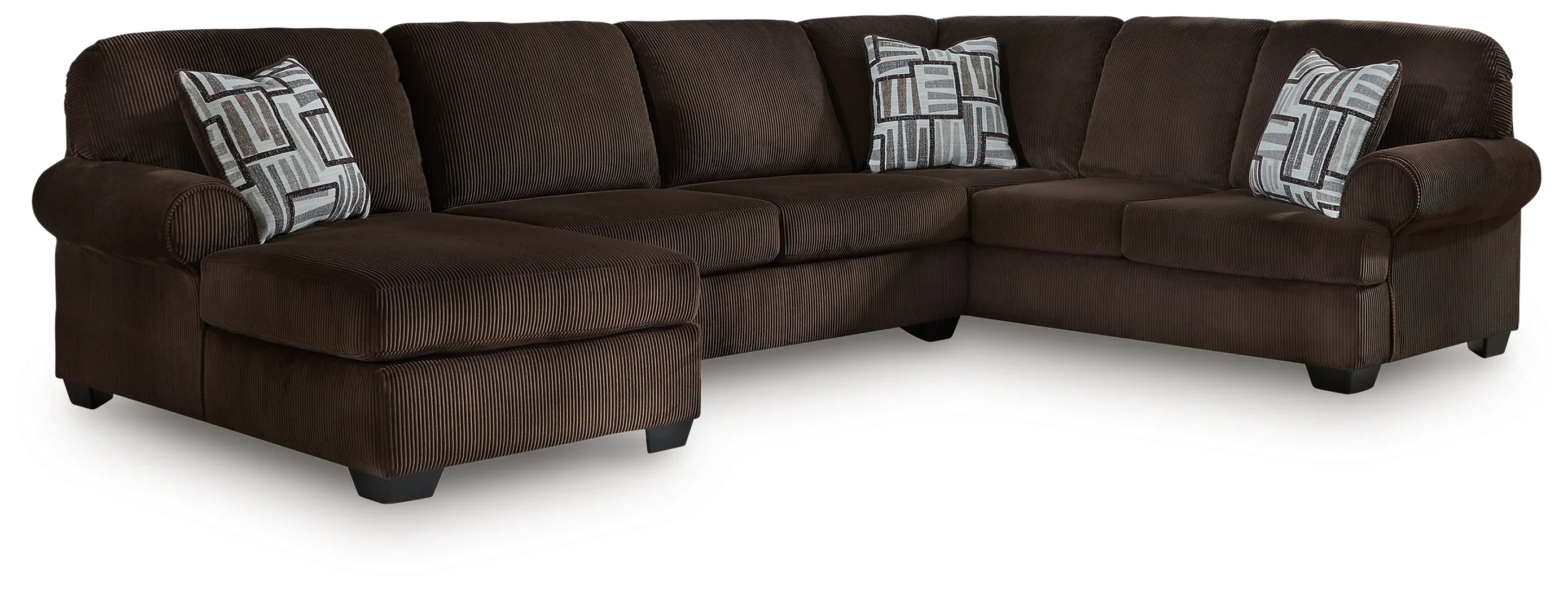 Kimlee 3-Piece Sectional with LAF Chaise - Image 2