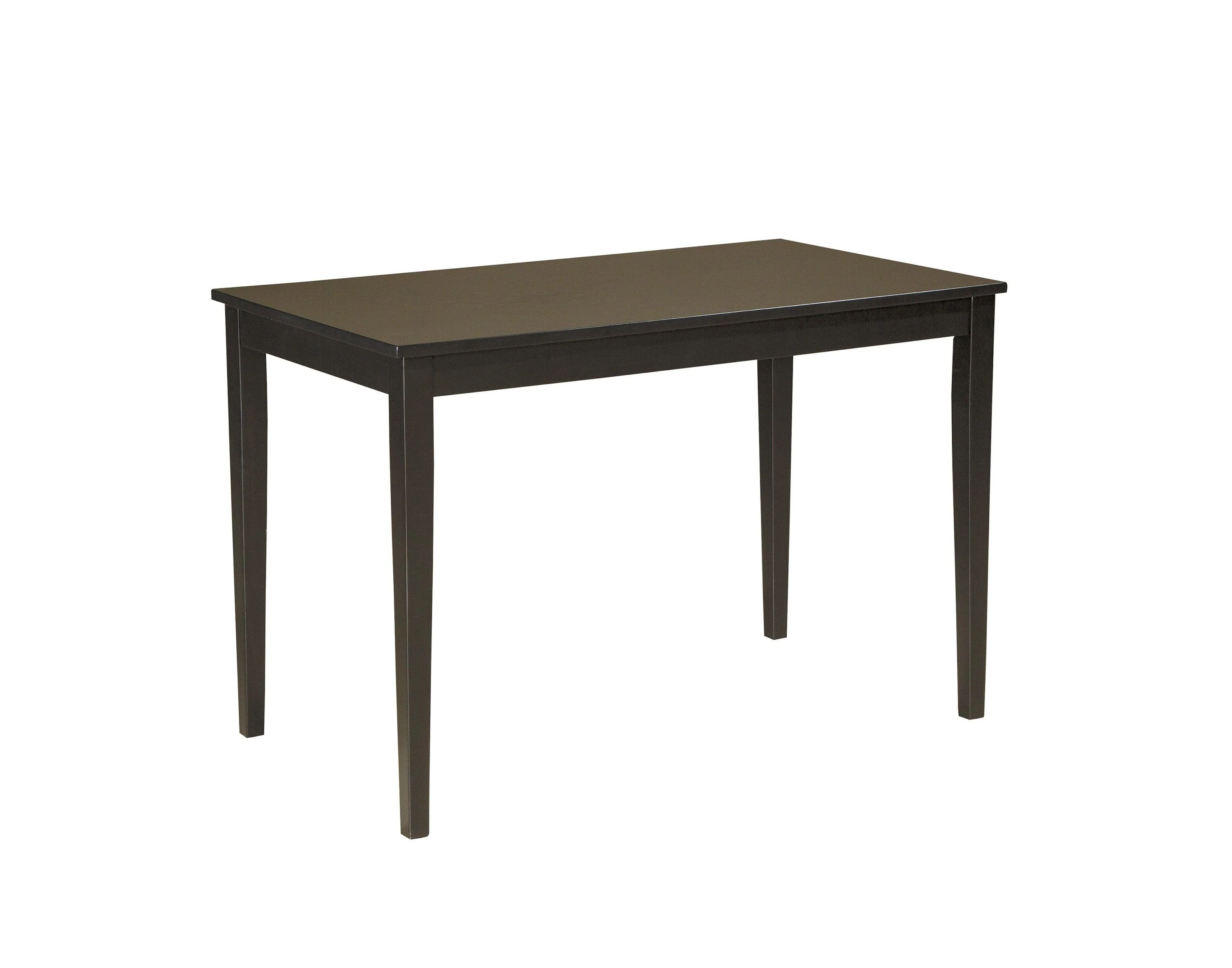 Kimonte Dark Brown 5-Piece Rectangular Dining Set - Image 3