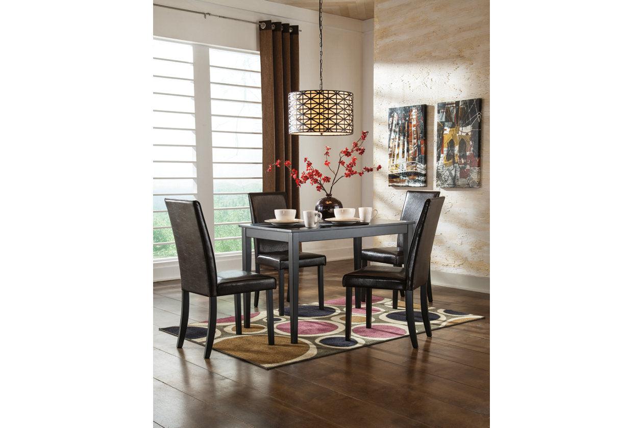 Kimonte Dark Brown Dining Chair, Set of 2 - Image 2