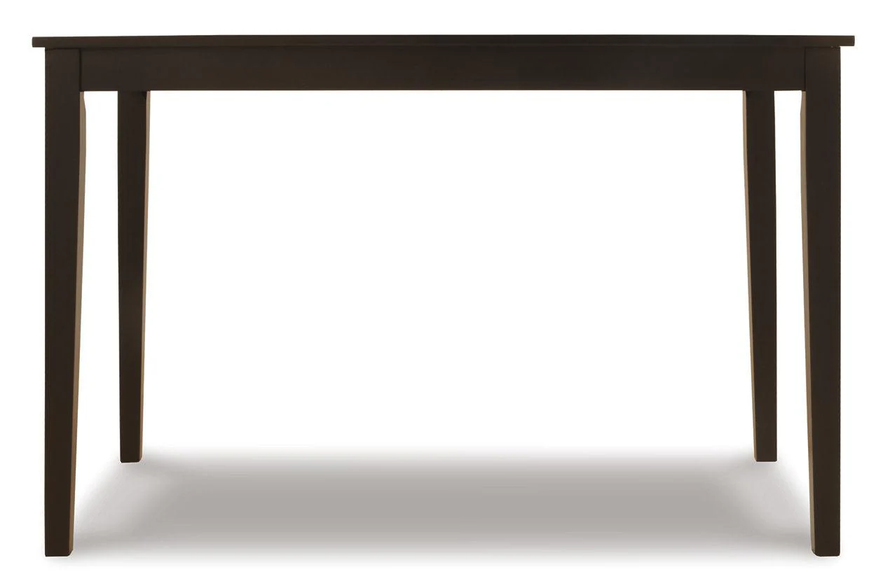 Kimonte Dark Brown Dining Table - Image 4