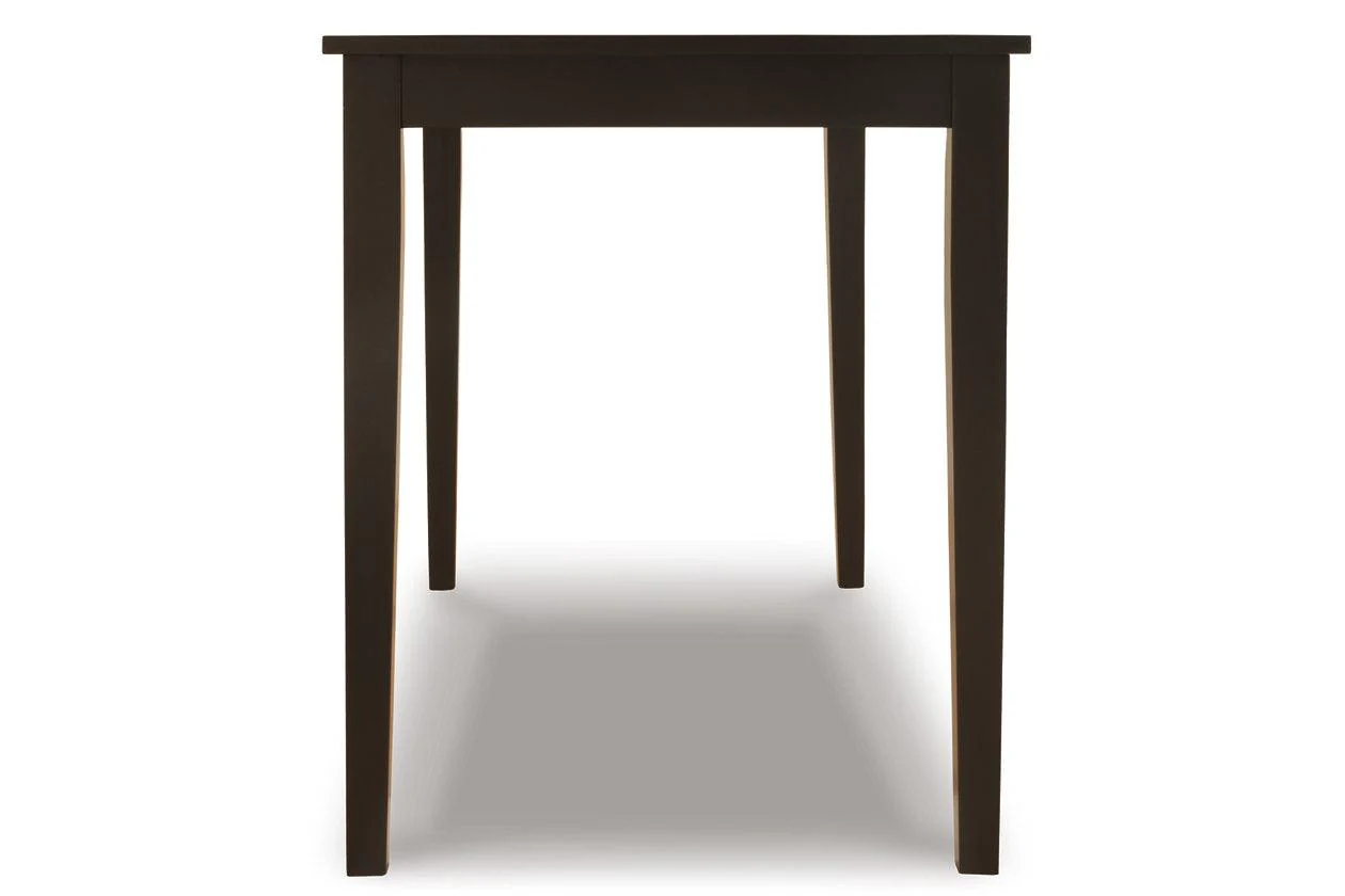 Kimonte Dark Brown Dining Table - Image 6