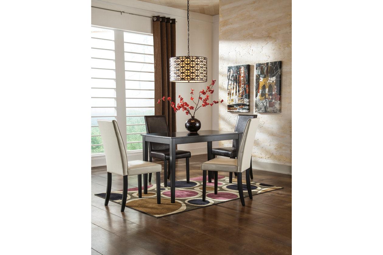 Kimonte Dark Brown Dining Table - Image 7
