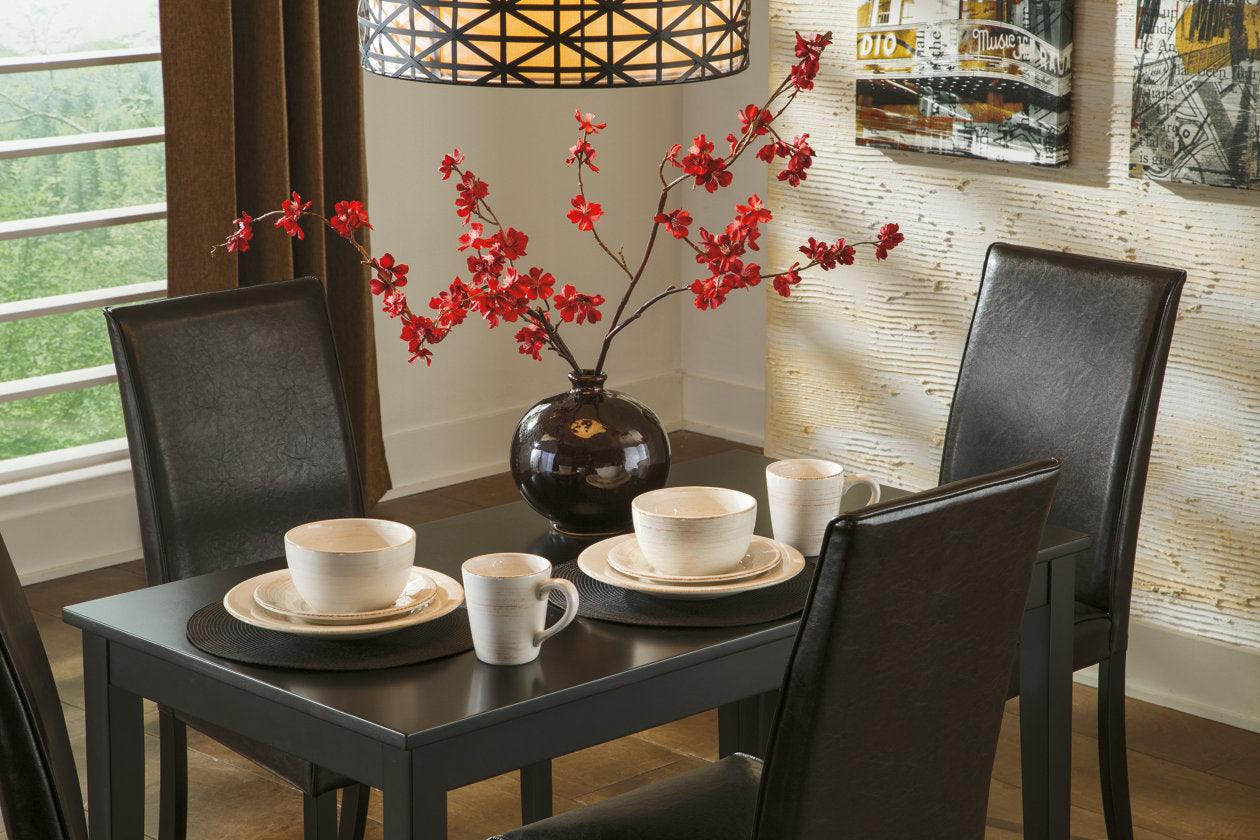 Kimonte Dark Brown Dining Table - Image 9