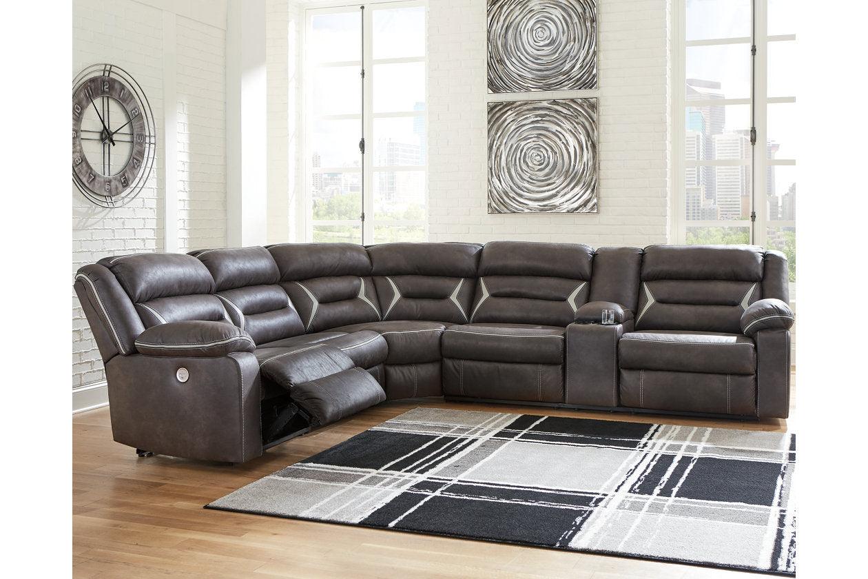 Kincord Midnight 4-Piece Power Reclining LAF Sectional