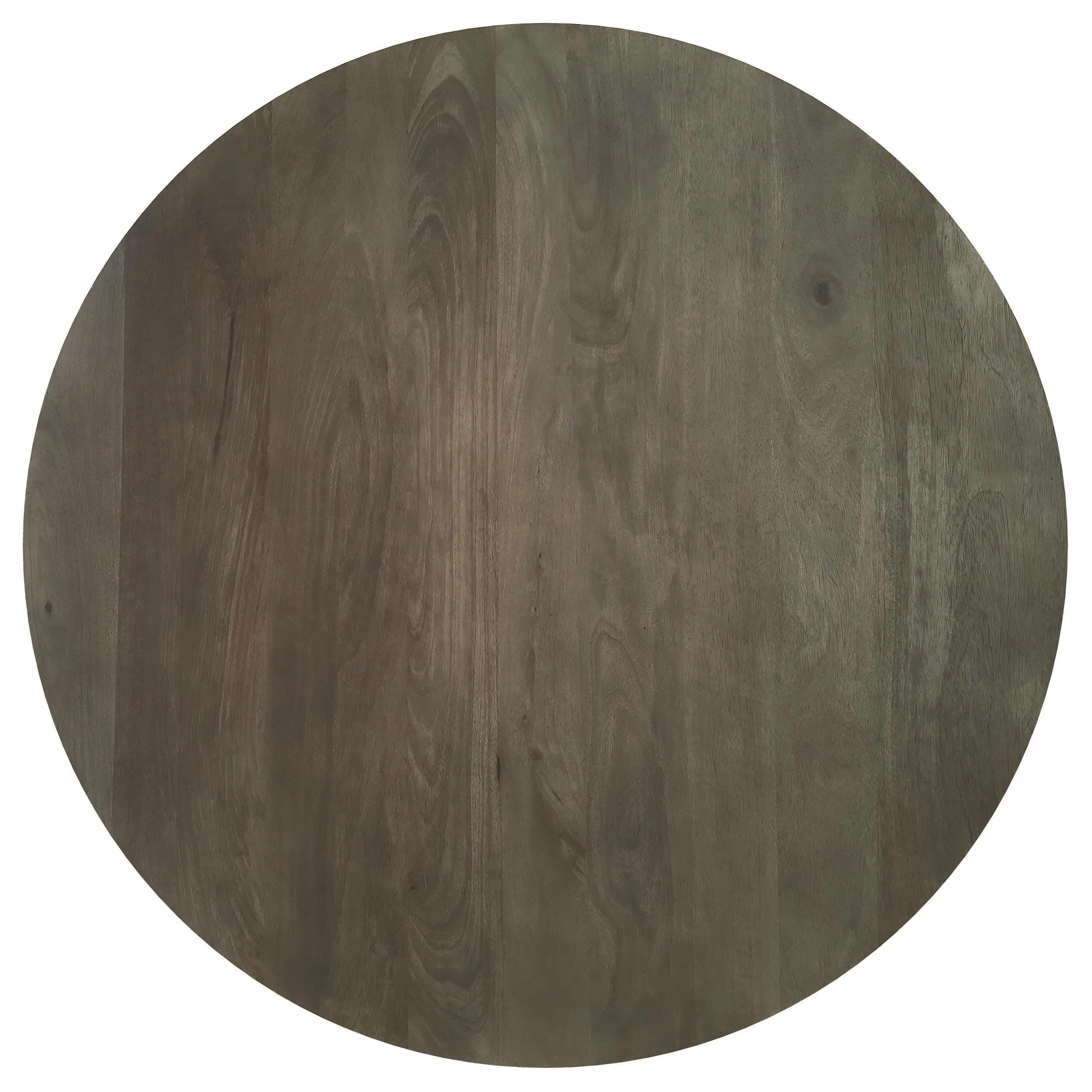 Kinkaid Round Solid Mango Wood Coffee Table Brown - Image 3