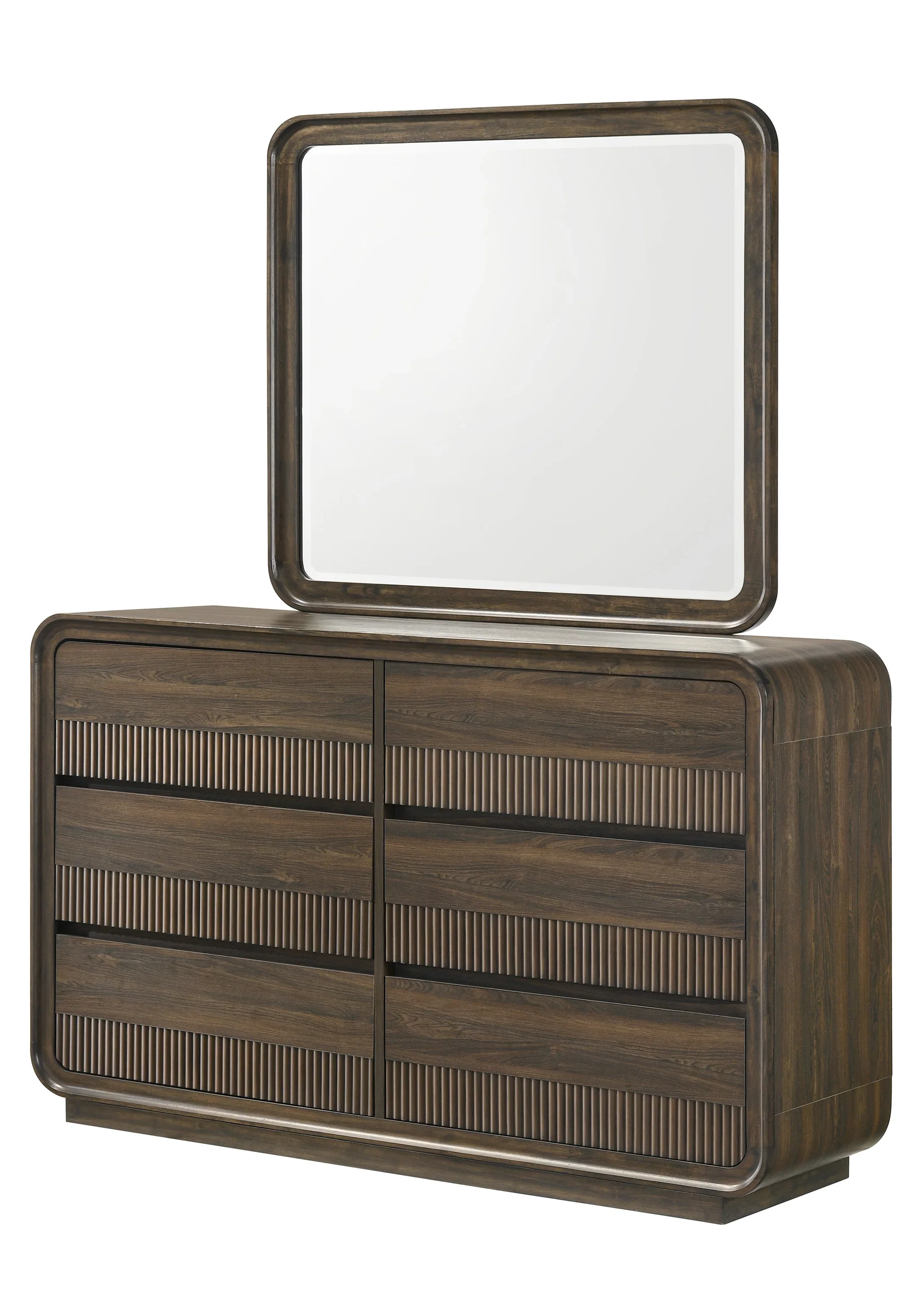 Kinkaid Warm Wood Dresser Mirror Only - Image 2