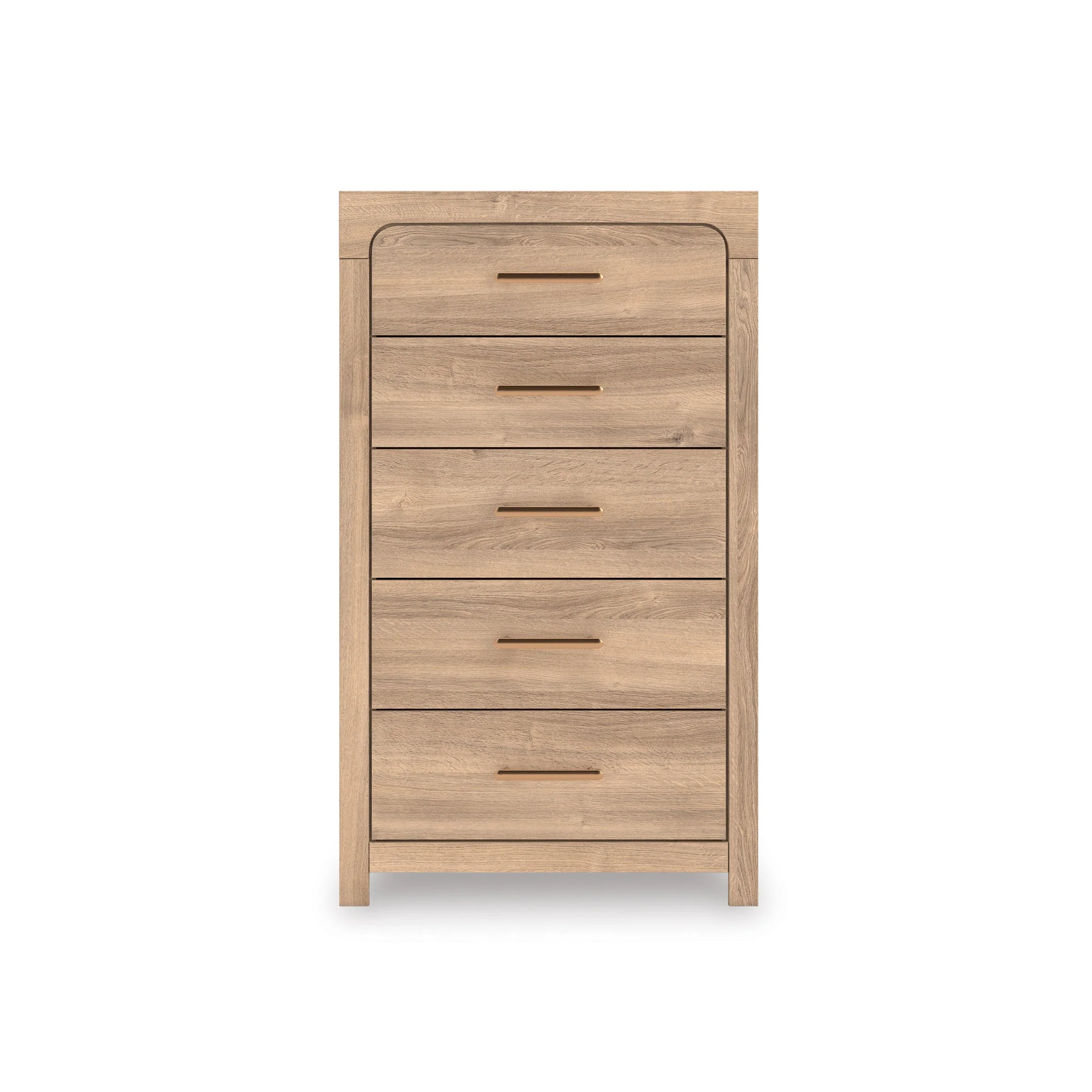Kinlanni Tan Upholstered Platform Bedroom Set - Image 23