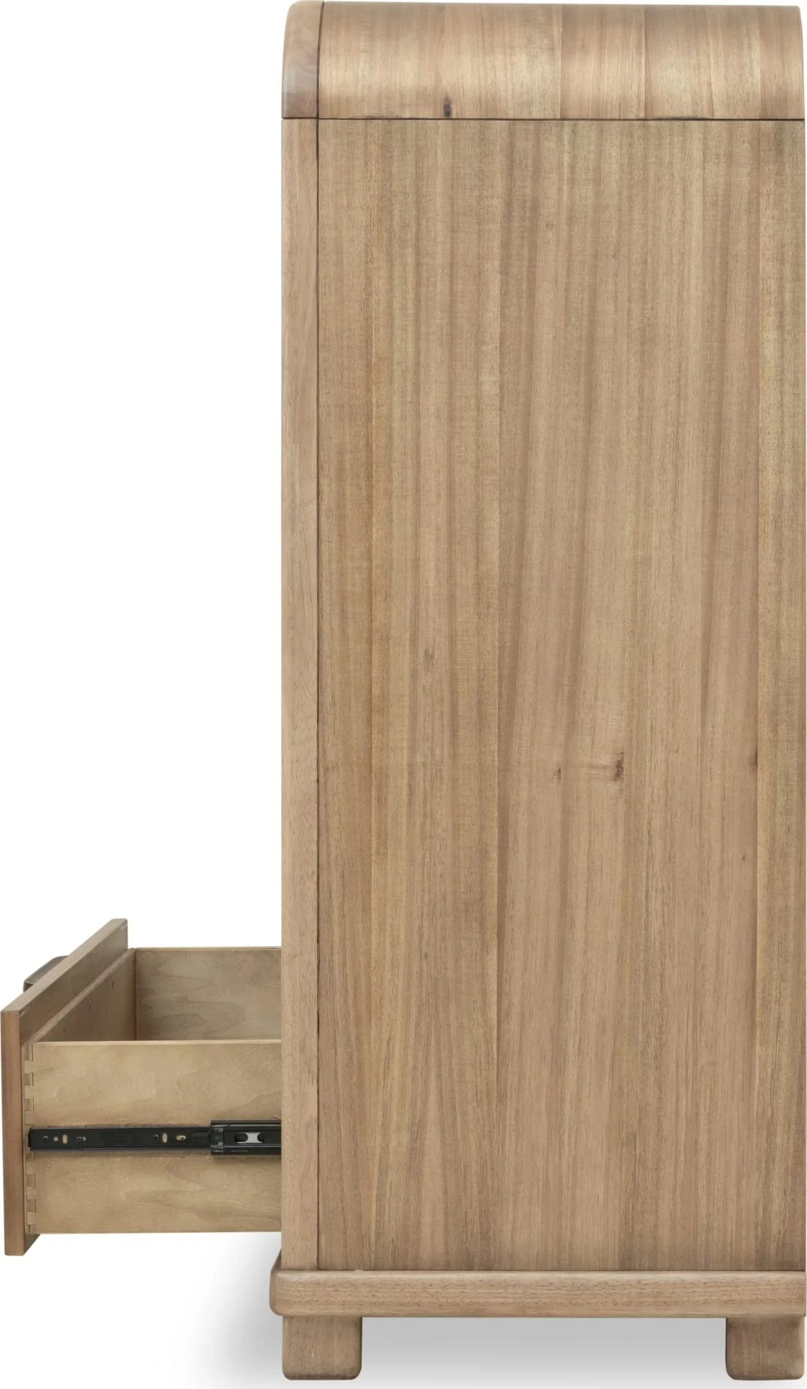 Kione Lioness Five Drawer Acacia Wood Chest - Image 6