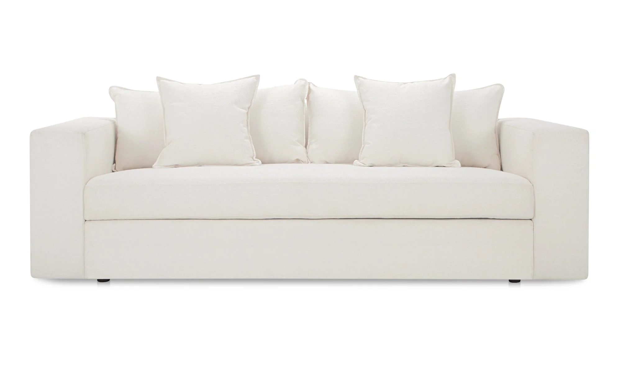 Kiran Sleeper Sofa White - Image 17