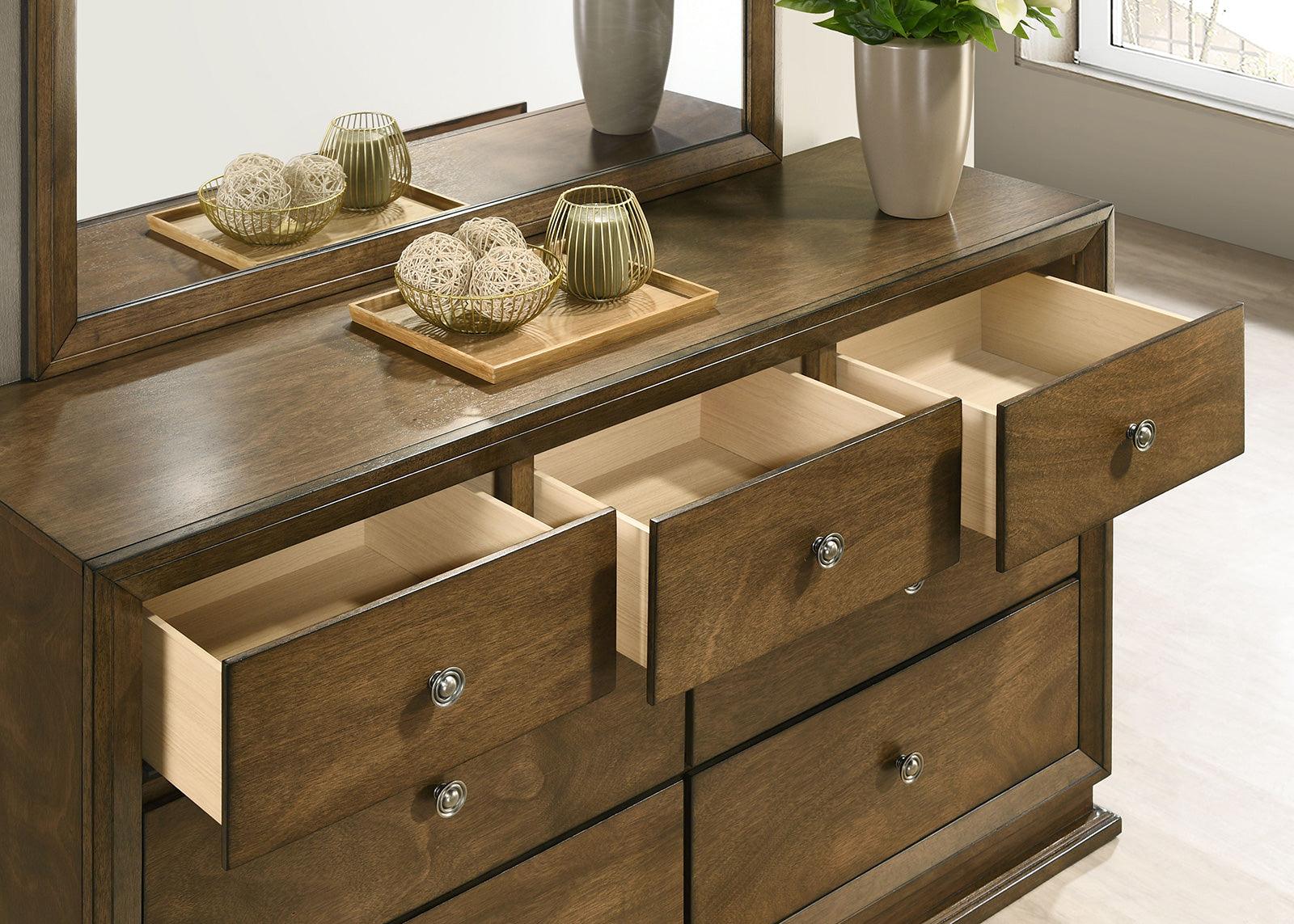 Kirkham Walnut 7-Drawer Dresser - Image 2
