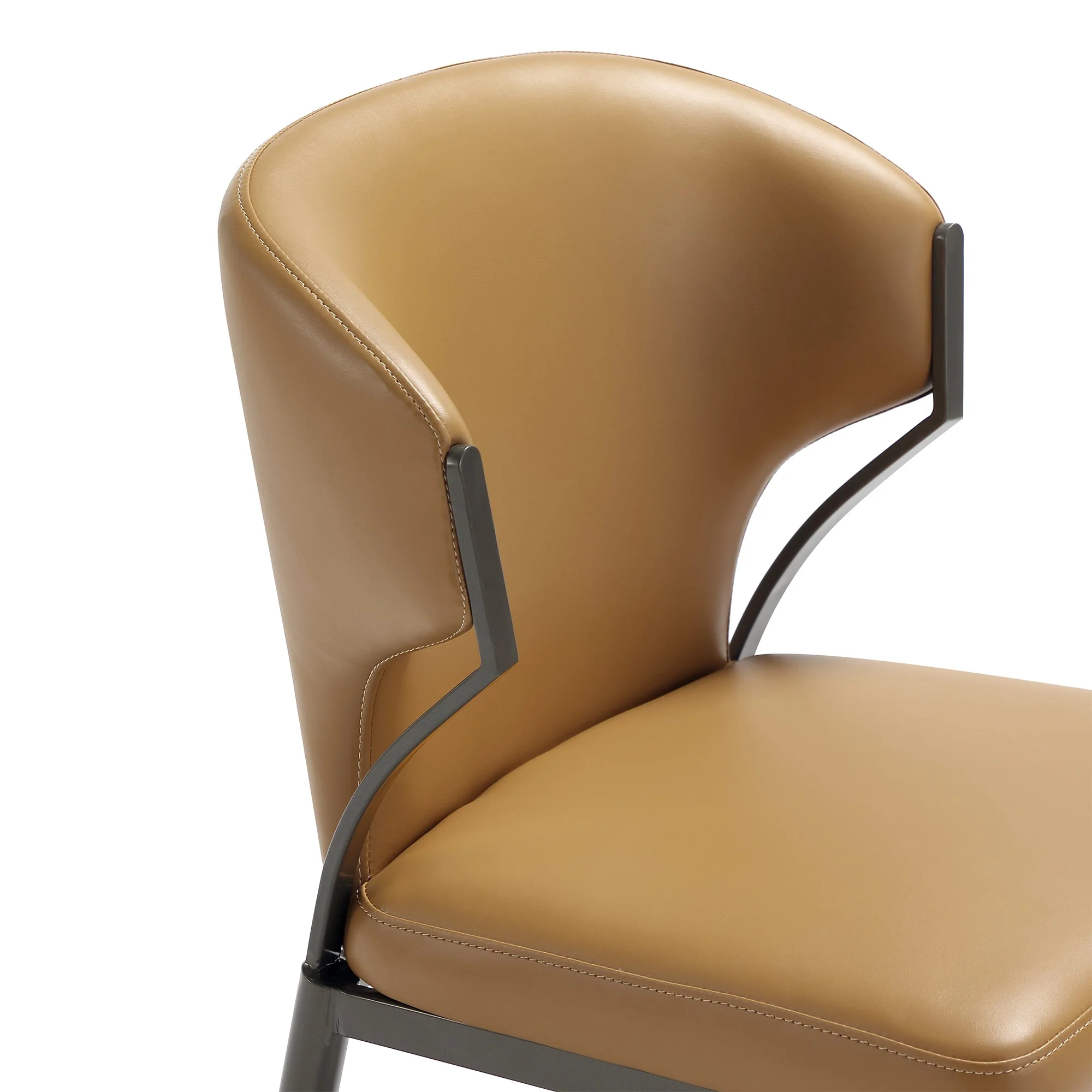 Kirsten Dining Chair in Camel (set of 4) - Image 5