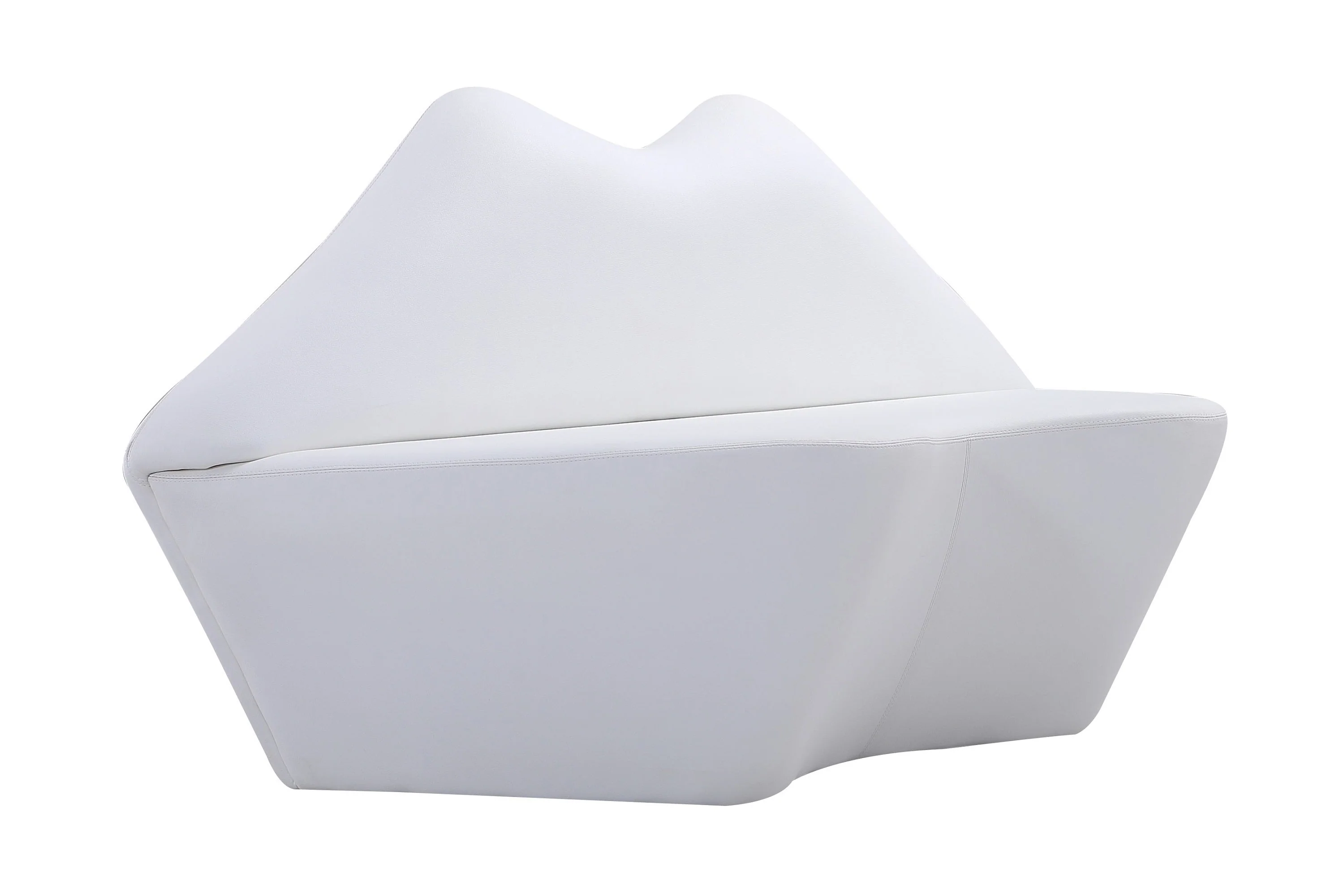 Kiss Loveseat in White - Image 4
