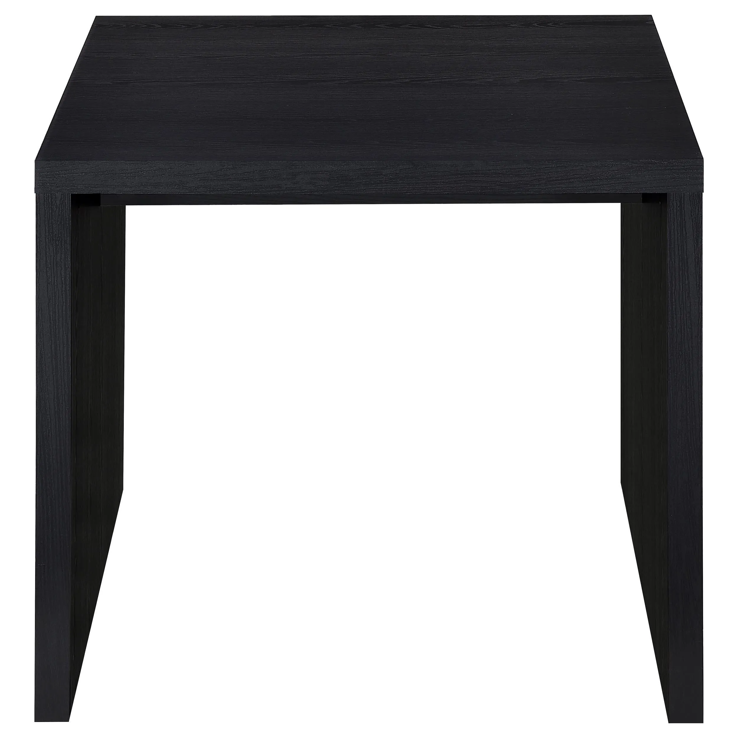 Knapp Black Square Side End Table - Image 3