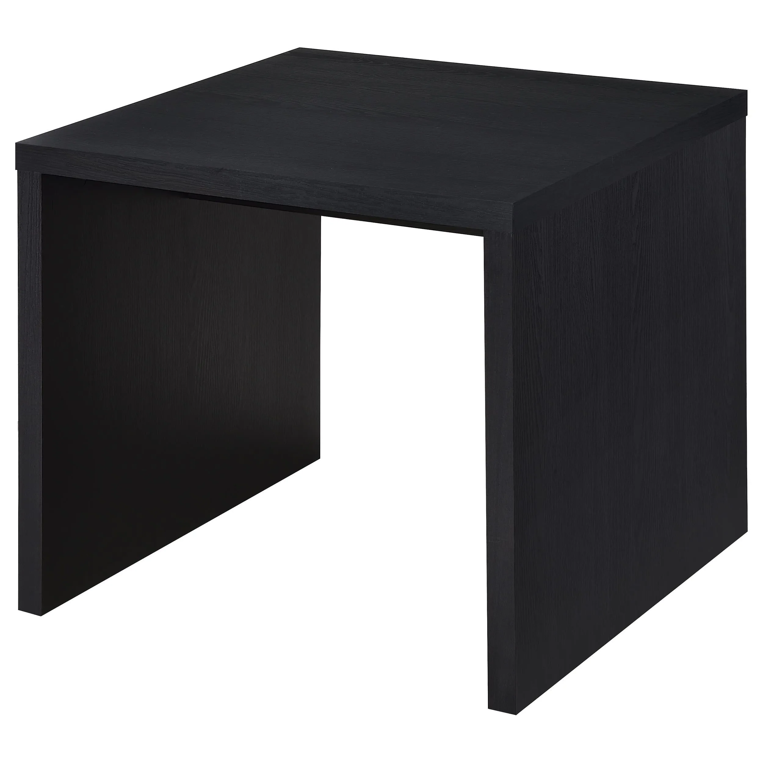 Knapp Black Square Side End Table - Image 4