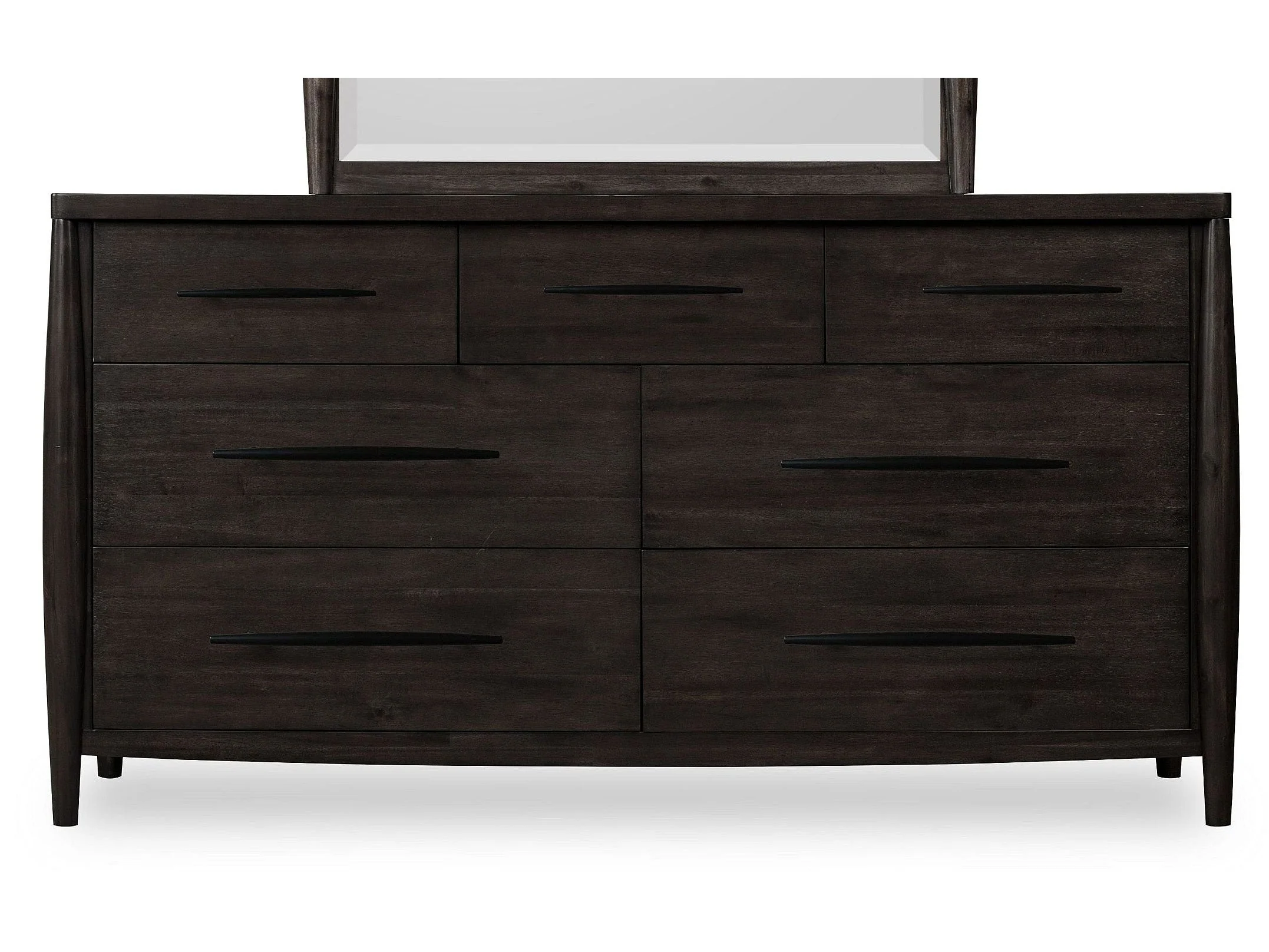 Koko Minx Seven Drawer Acacia Wood Dresser - Image 2