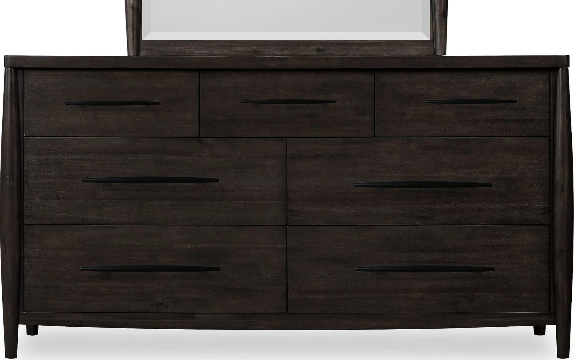 Koko Minx Seven Drawer Acacia Wood Dresser - Image 3