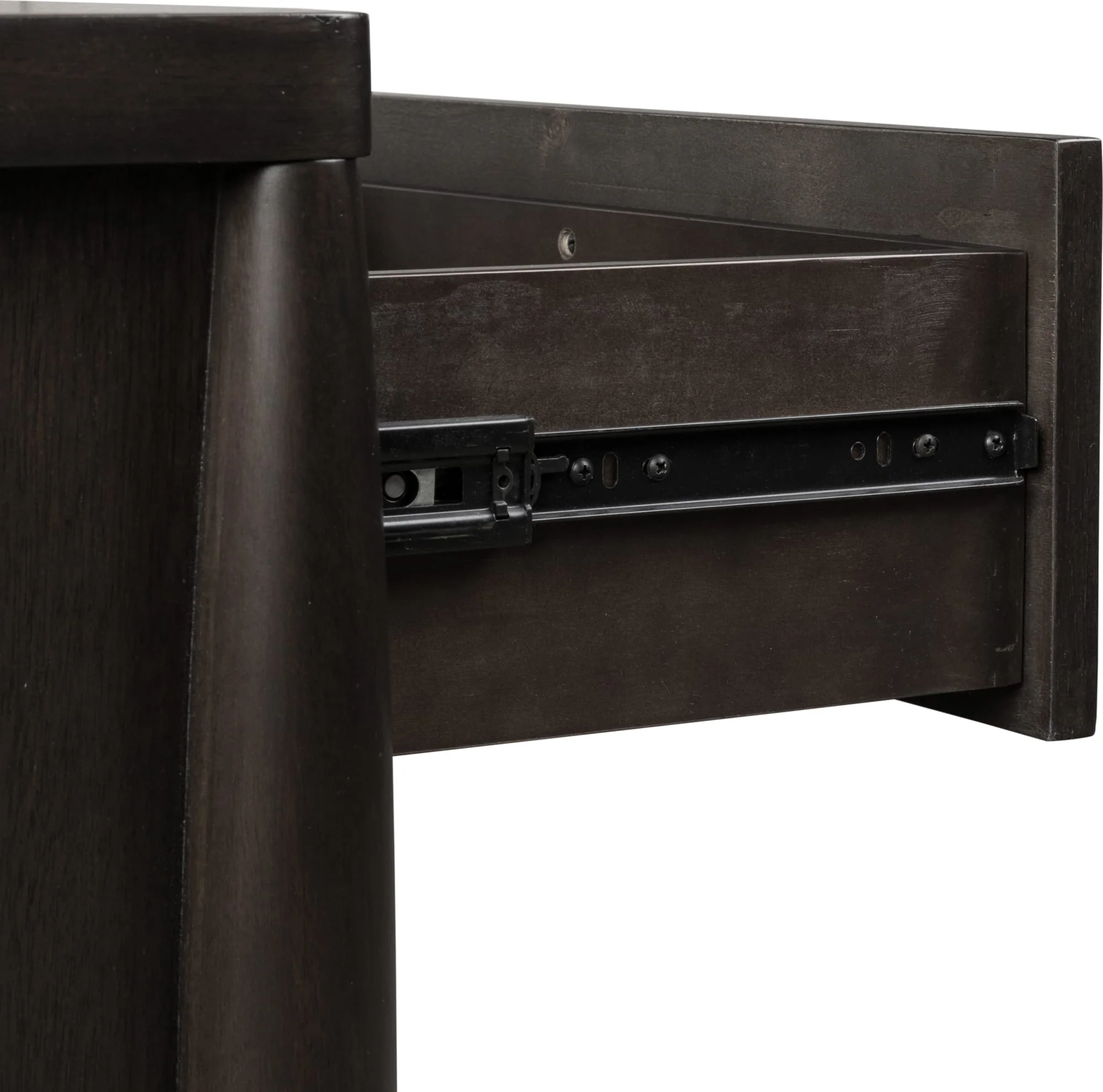 Koko Minx Two Drawer Nightstand with Cord Management - Image 7
