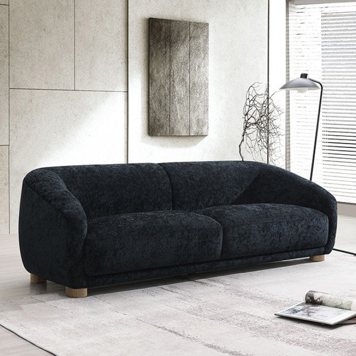 Kolvere Black Upholstery Set Living Room Set - Image 3