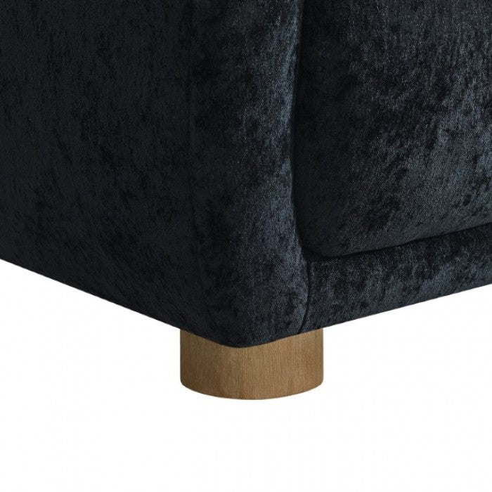 Kolvere Black Upholstery Set Living Room Set - Image 4