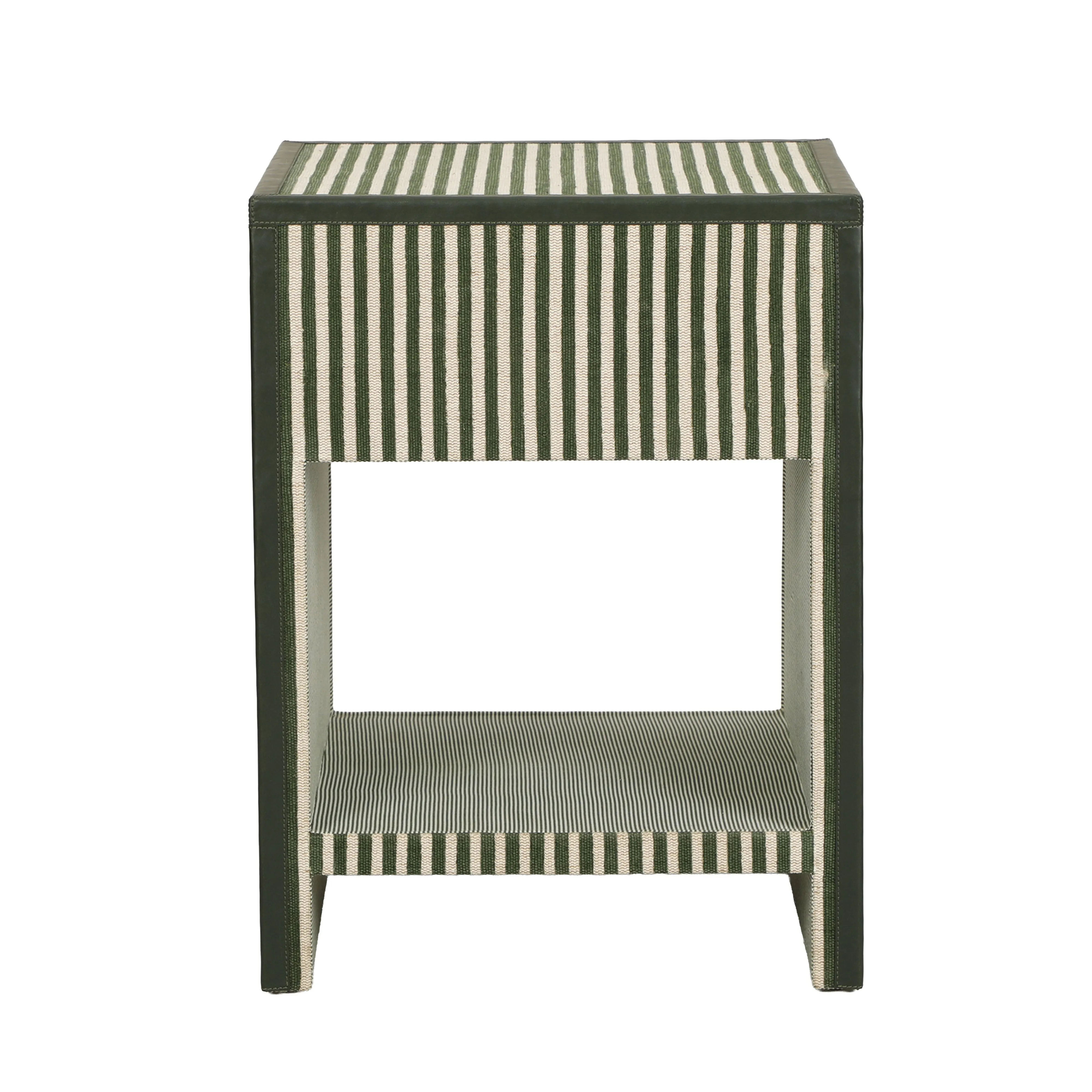 Kora 18" Cotton Jute 1-Drawer Designer Nightstand - Image 10