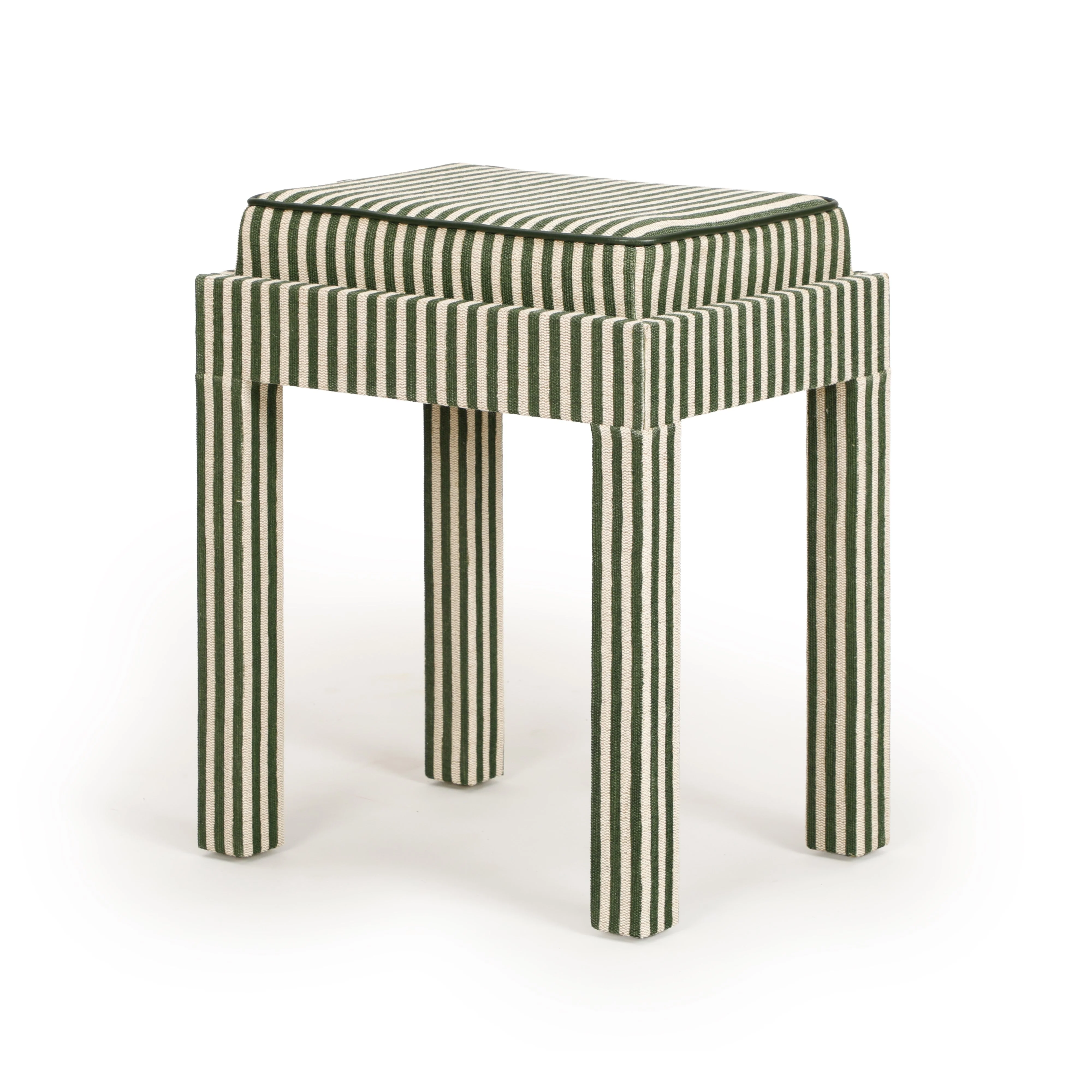 Kora Cotton Jute Designer Stool - Image 10