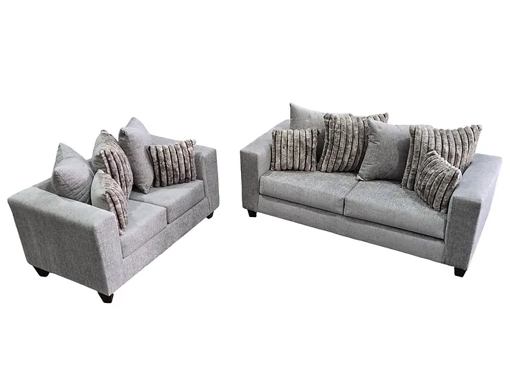 Kora Smoke Sofa & Loveseat - Image 4