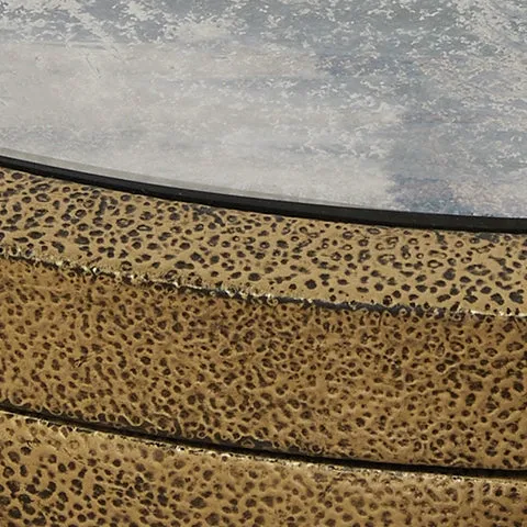 Korajane Antique Gold Coffee Table - Image 7