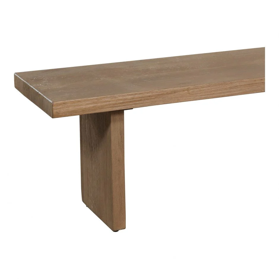 Koshi Bench Sandblasted Amber Oak - Image 5