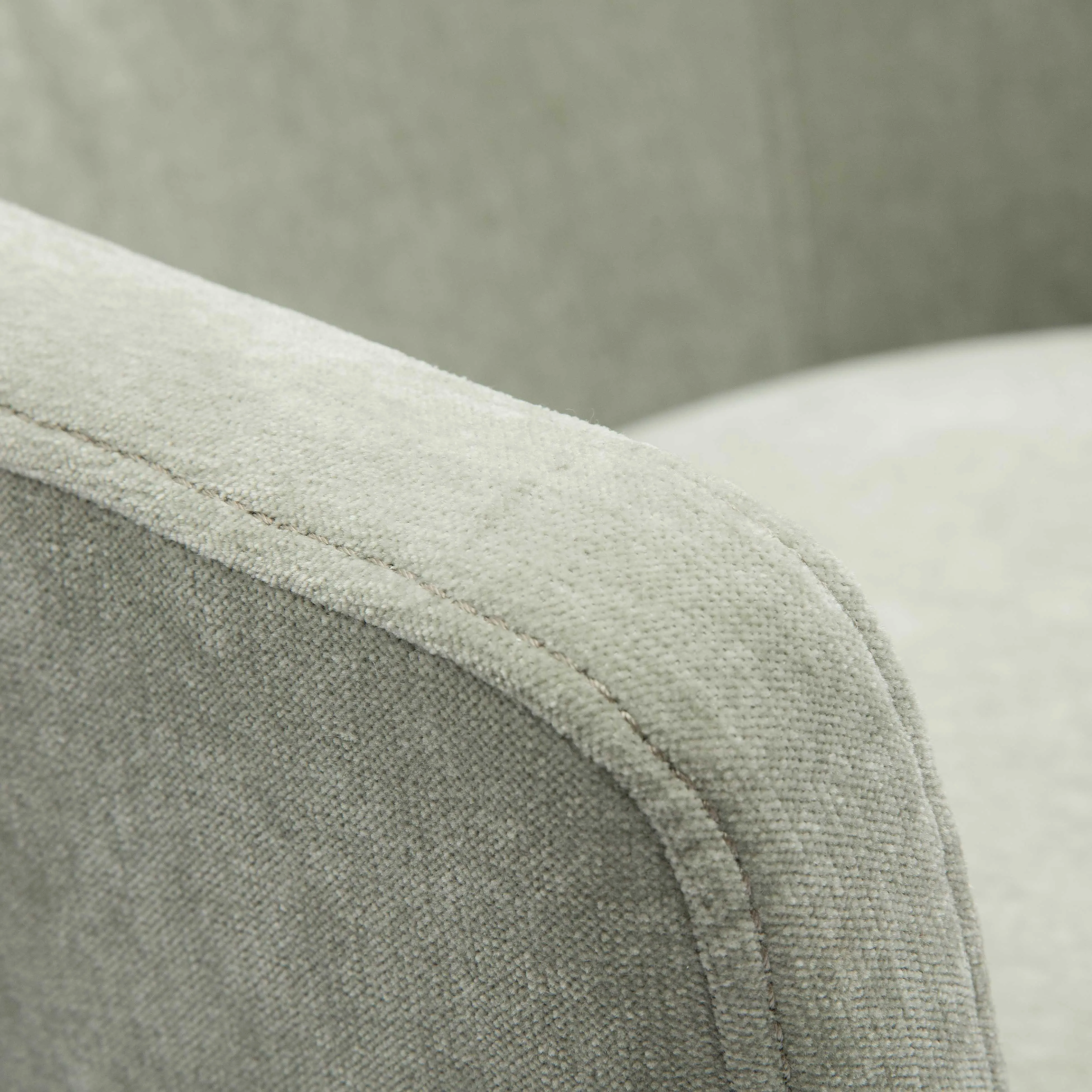 Kristen Upcycled Chenille Rolling Desk Chair - Image 21