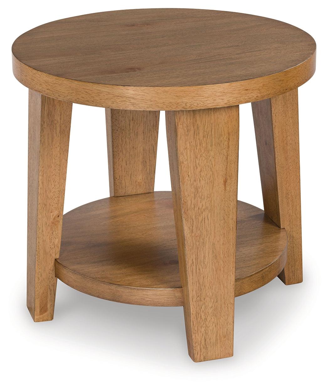 Kristiland Light Brown End Table - Image 2