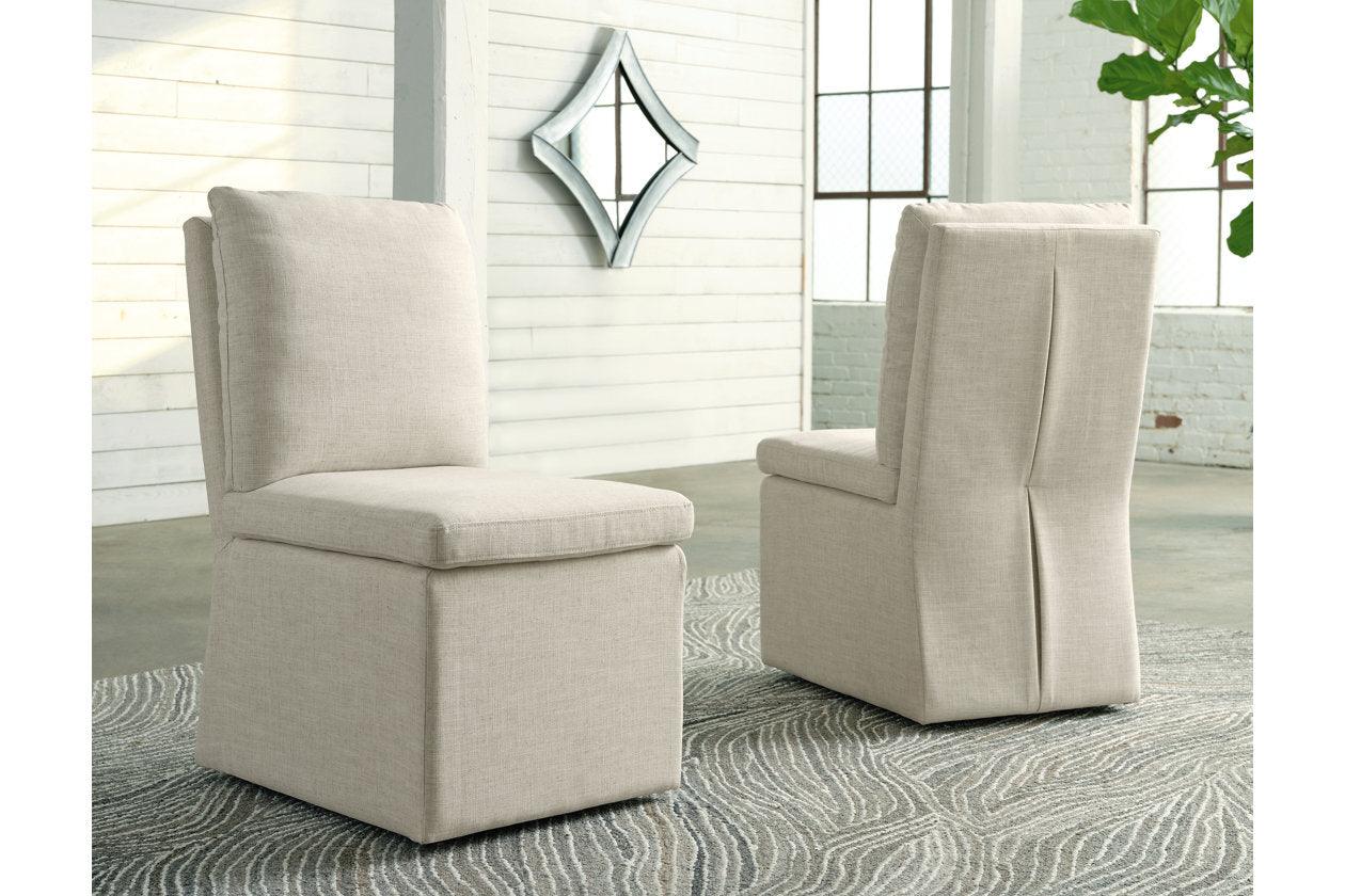 Krystanza Oatmeal Dining Chair, Set of 2 - Image 8