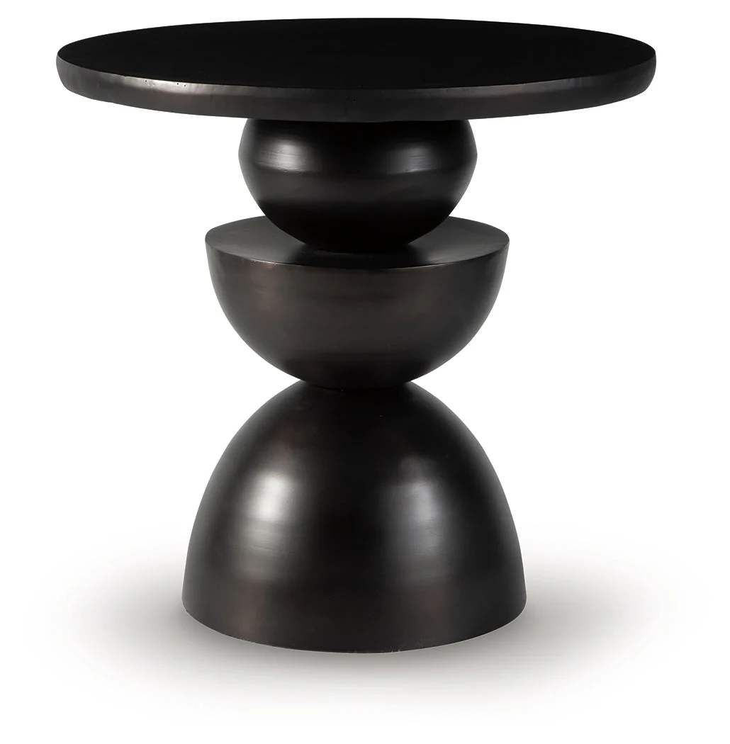 Kurtson Bronze Finish Accent Table - Image 2