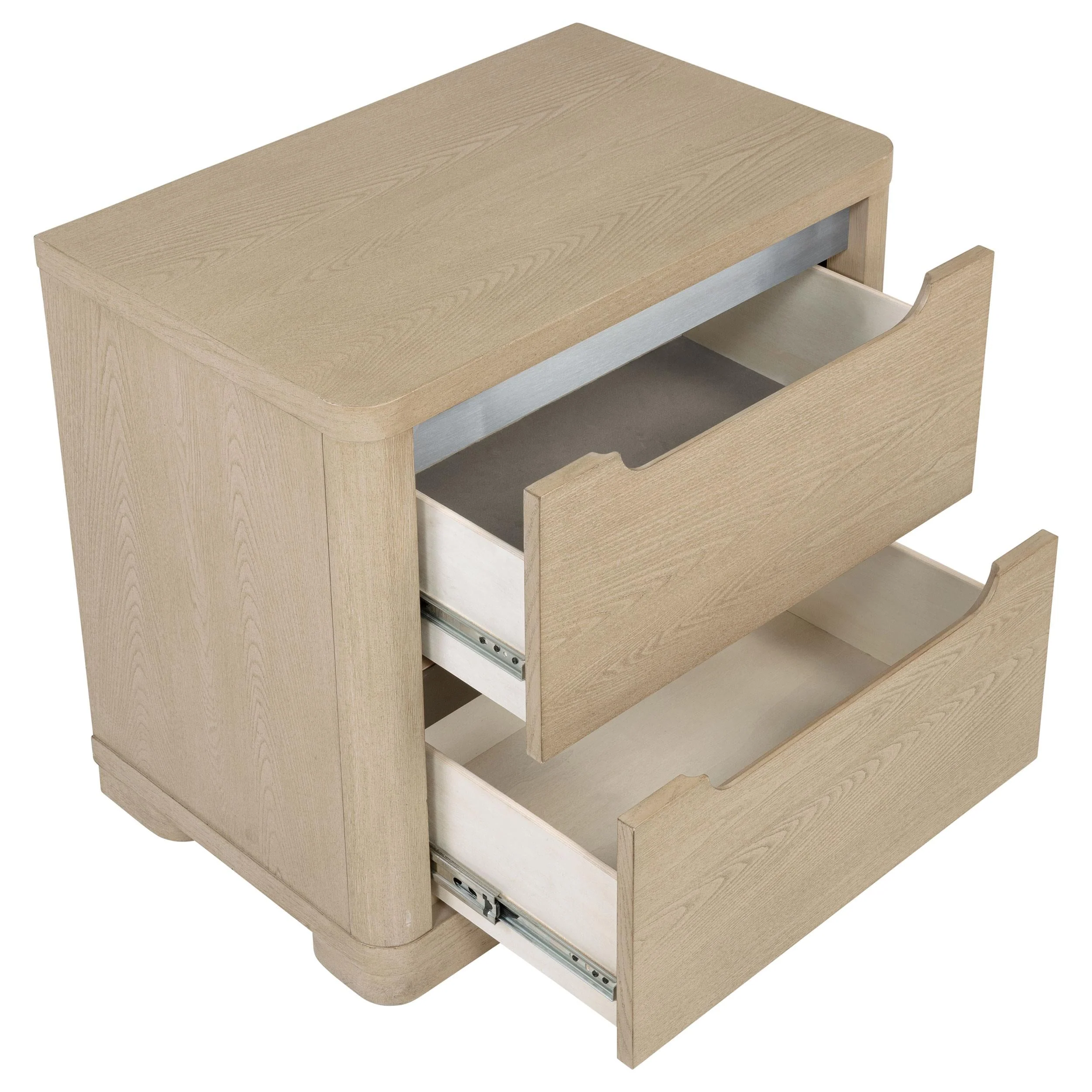 Ladera Light Elm 2-Drawer Nightstand - Image 11