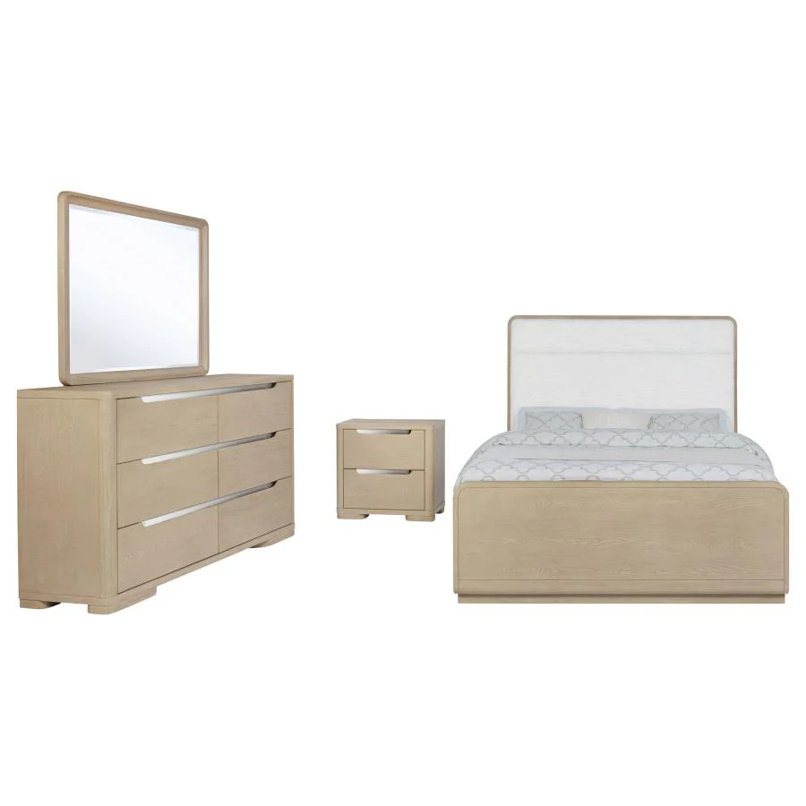 Ladera Light Elm 4-piece Queen Bedroom Set - Image 2
