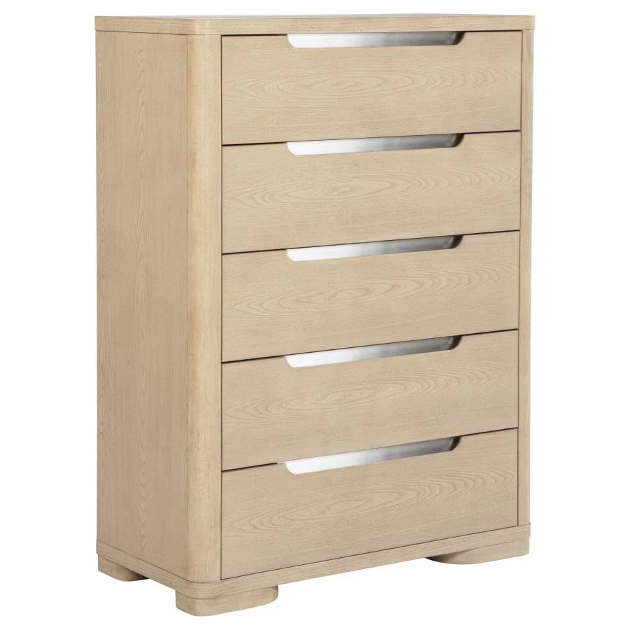 Ladera Light Elm 5-piece Queen Bedroom Set - Image 11