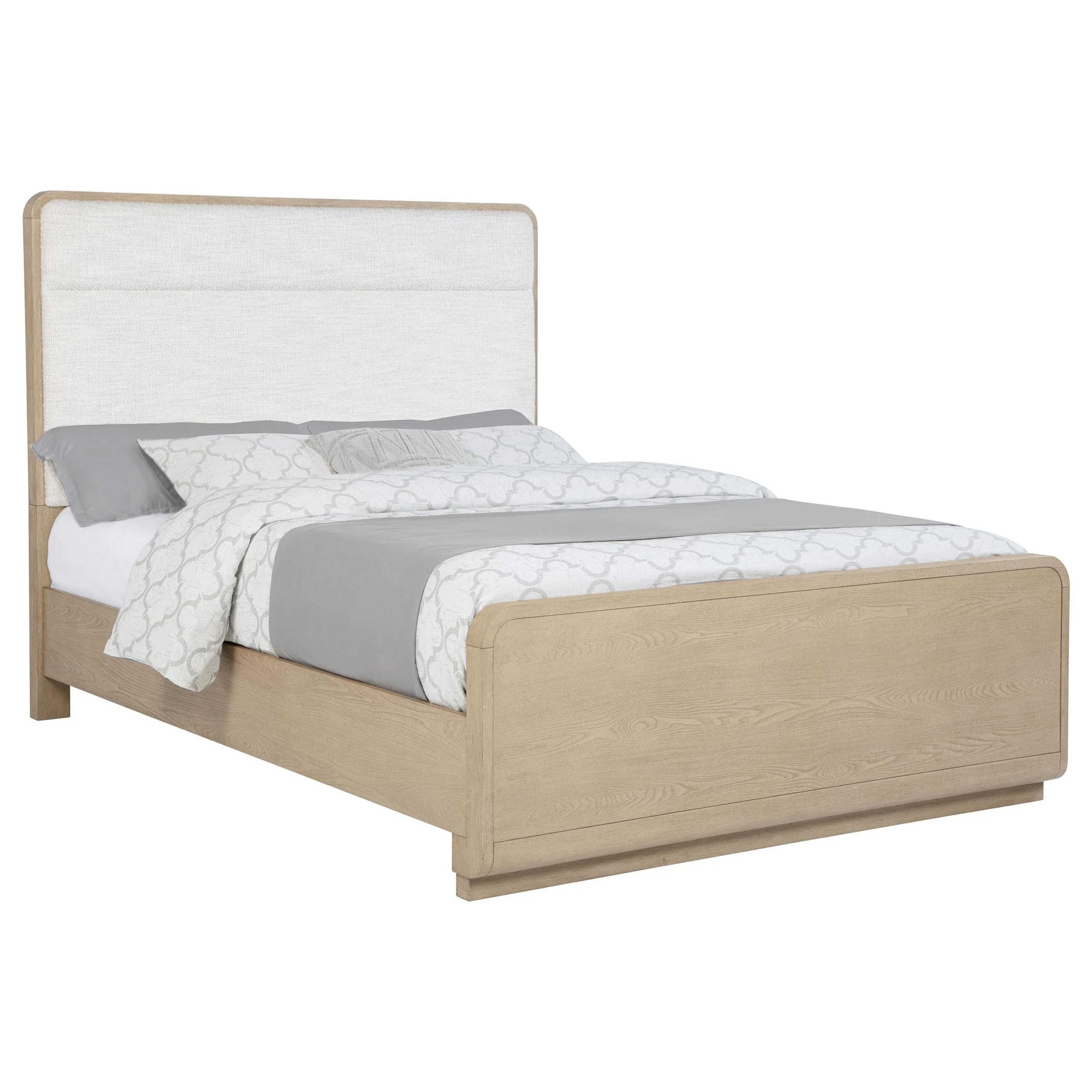Ladera Light Elm Queen Panel Bed - Image 2