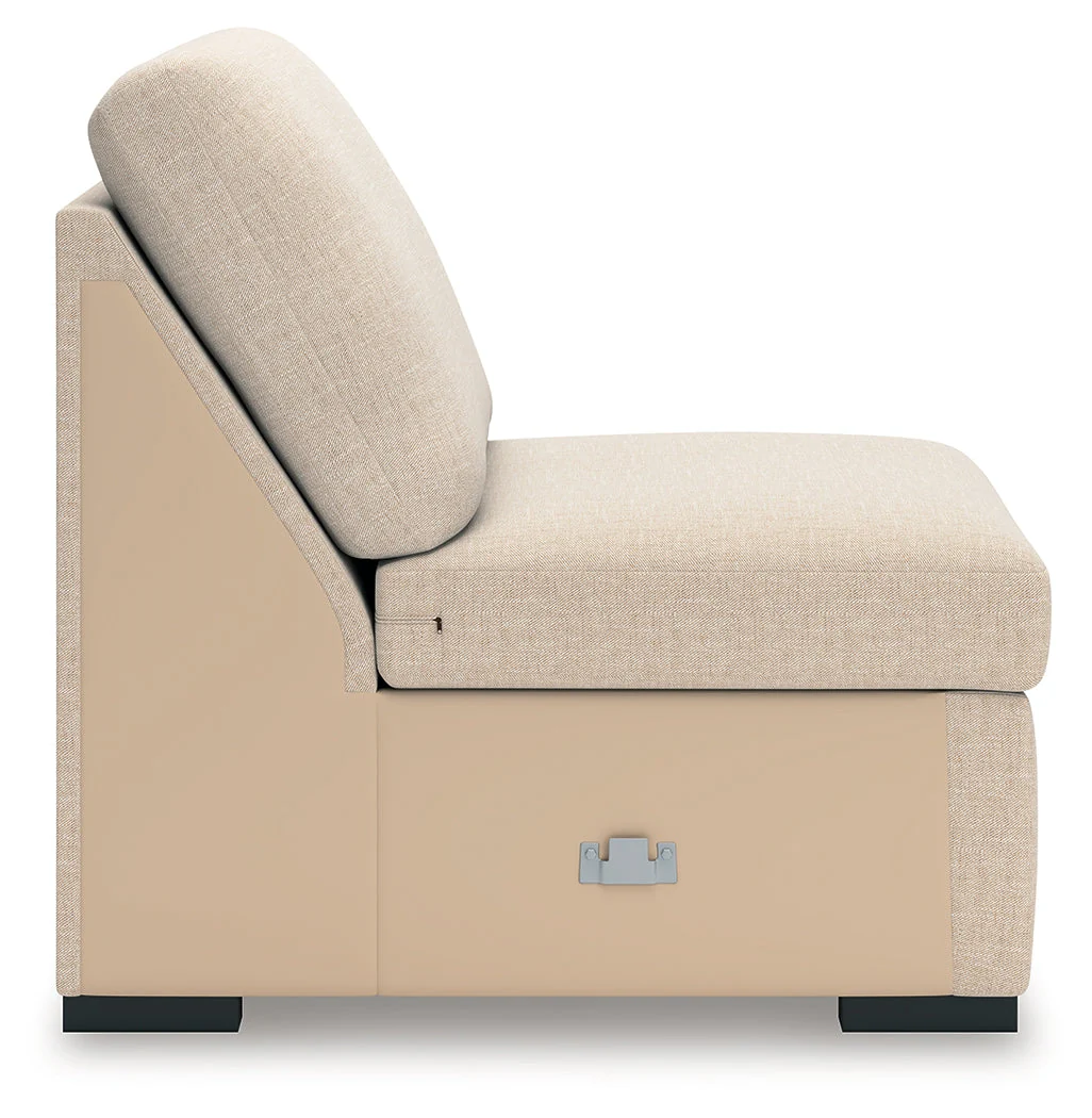 LadyMae Twill Armless Chair - Image 6