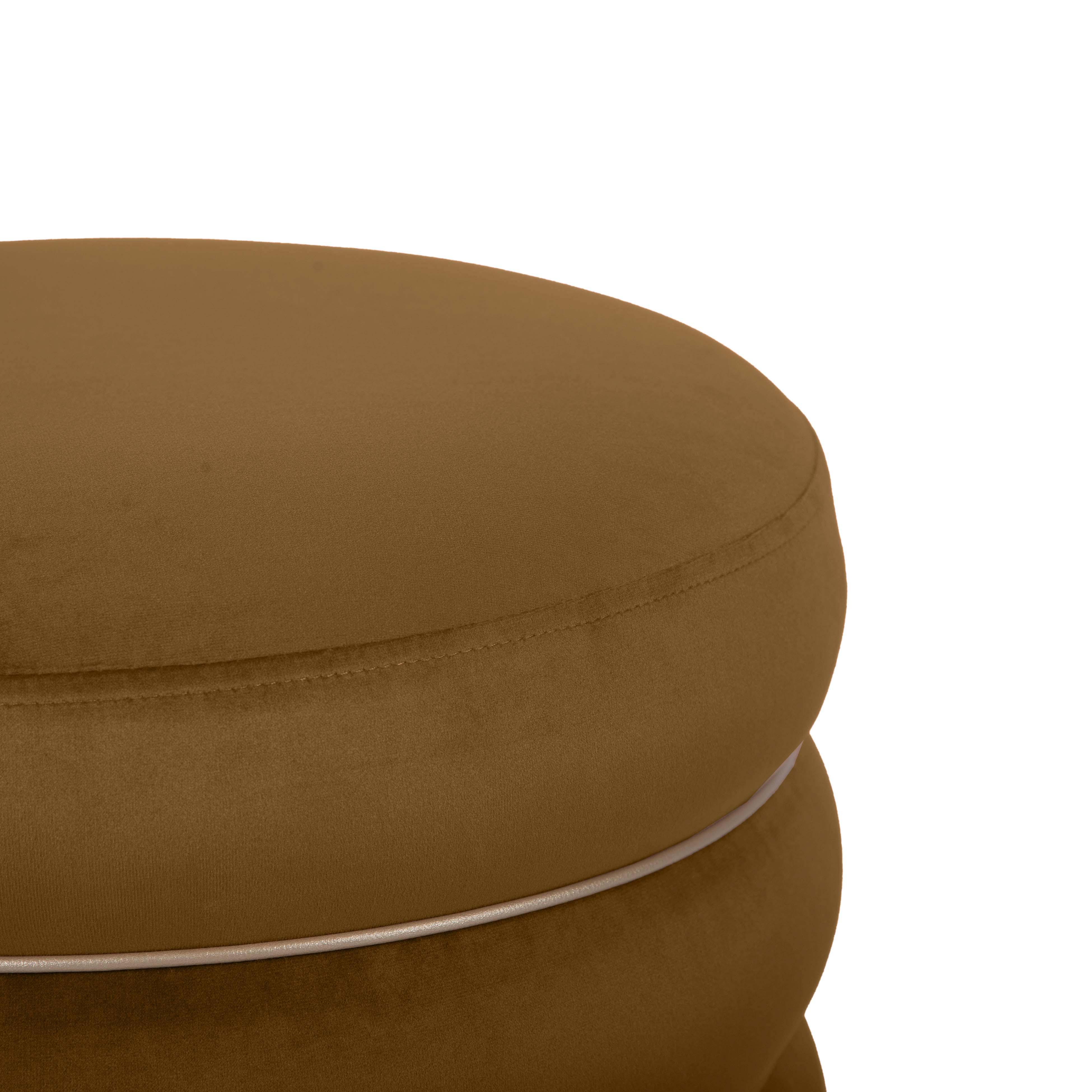 Lakka Velvet Ottoman - Image 13
