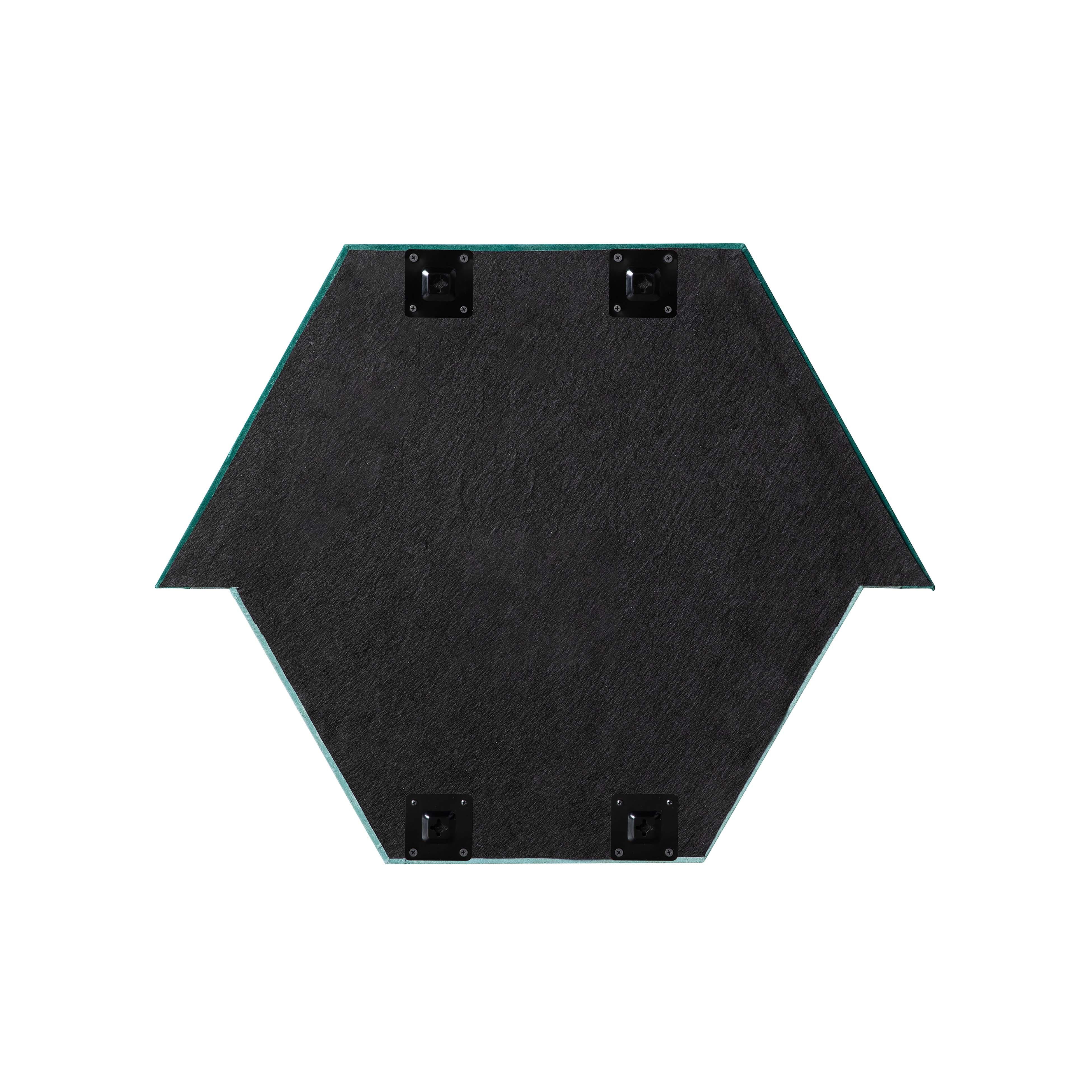 Lally Velvet Prism Wall Mirror - Image 4