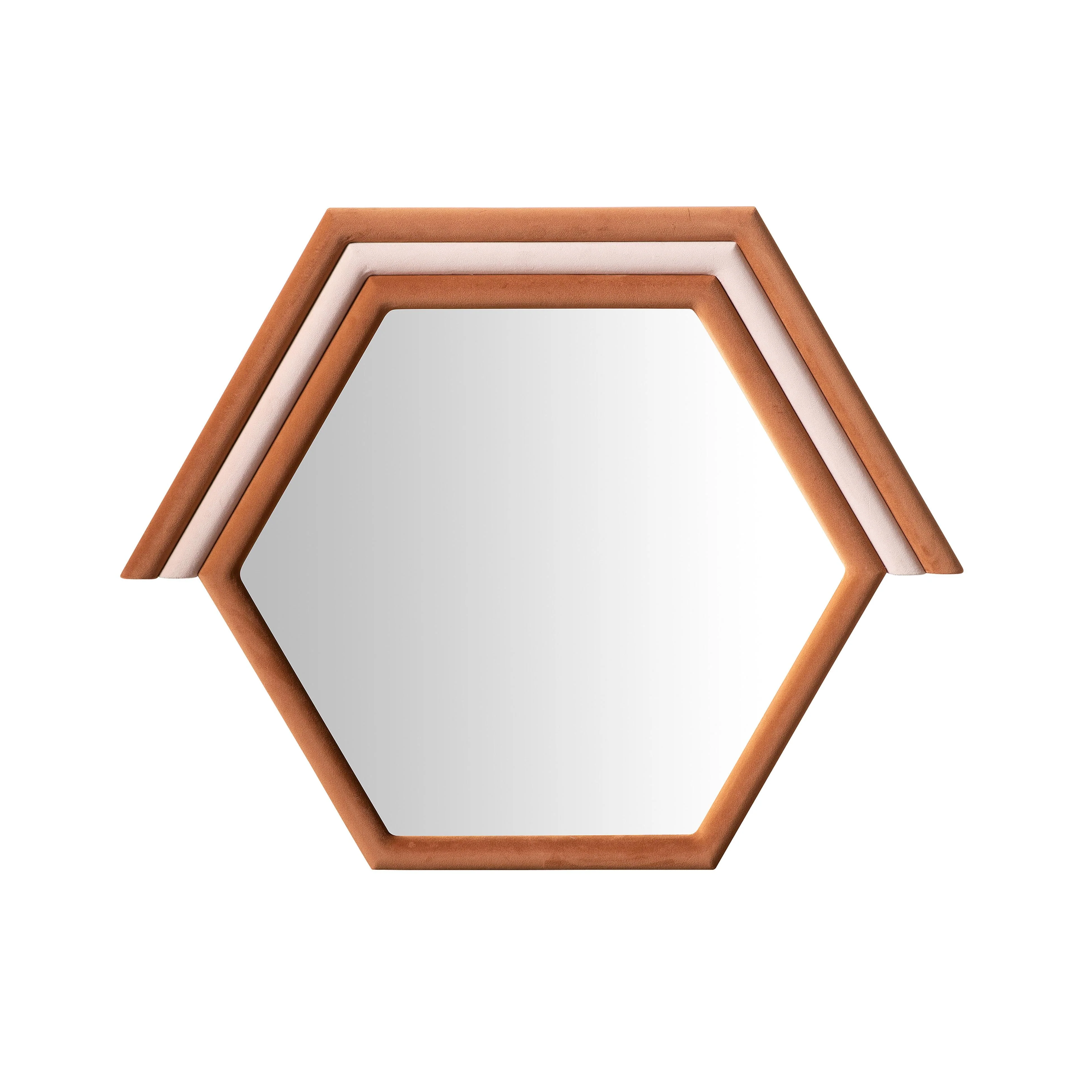 Lally Velvet Prism Wall Mirror - Image 6